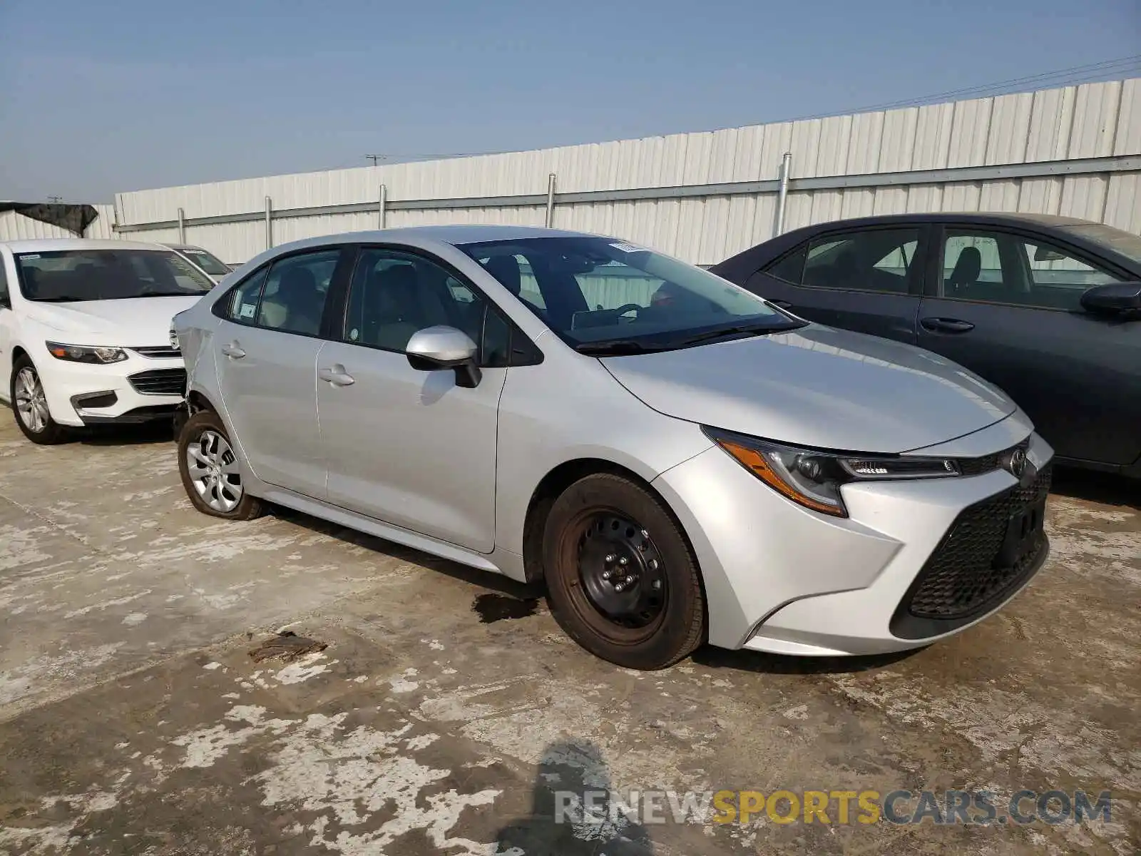 1 Photograph of a damaged car 5YFEPMAE3MP206007 TOYOTA COROLLA 2021