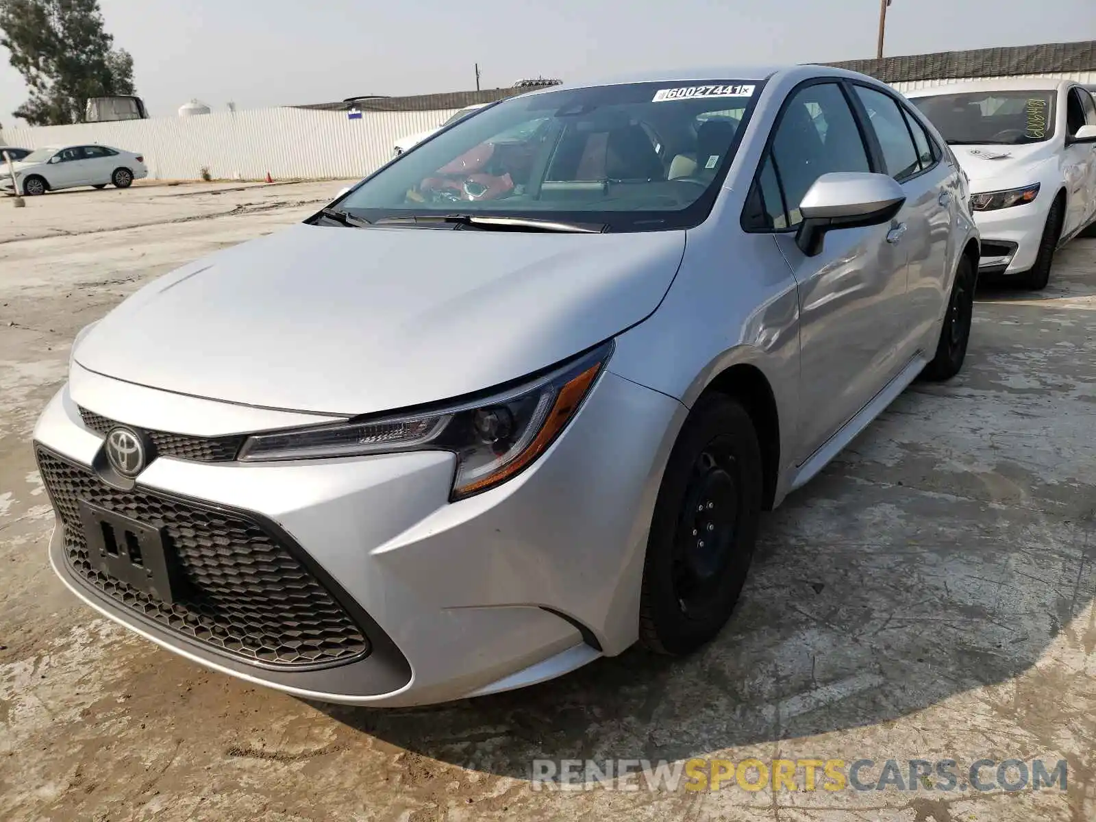 2 Photograph of a damaged car 5YFEPMAE3MP206007 TOYOTA COROLLA 2021