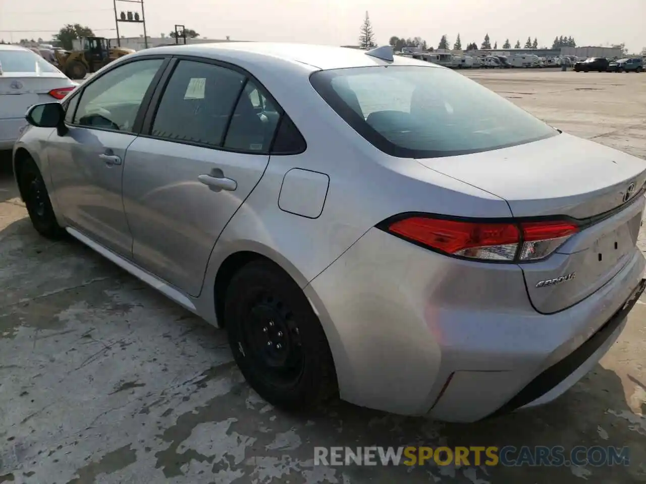 3 Photograph of a damaged car 5YFEPMAE3MP206007 TOYOTA COROLLA 2021