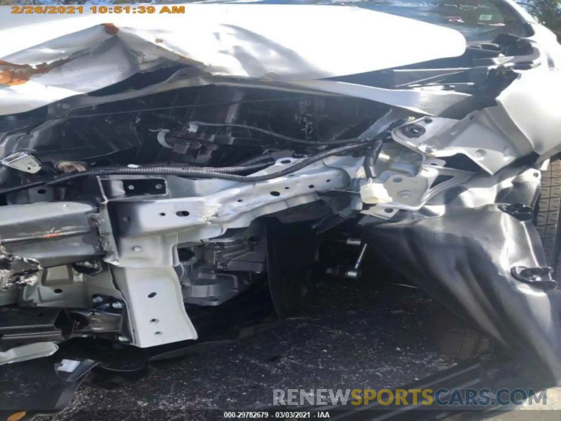 14 Photograph of a damaged car 5YFEPMAE3MP206881 TOYOTA COROLLA 2021