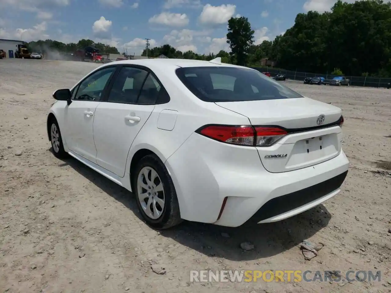 3 Photograph of a damaged car 5YFEPMAE3MP207089 TOYOTA COROLLA 2021