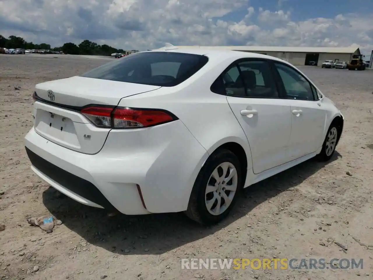 4 Photograph of a damaged car 5YFEPMAE3MP207089 TOYOTA COROLLA 2021