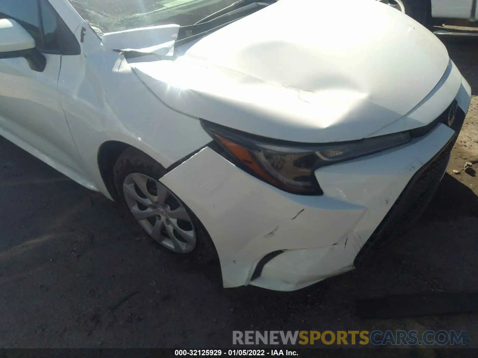 6 Photograph of a damaged car 5YFEPMAE3MP207125 TOYOTA COROLLA 2021