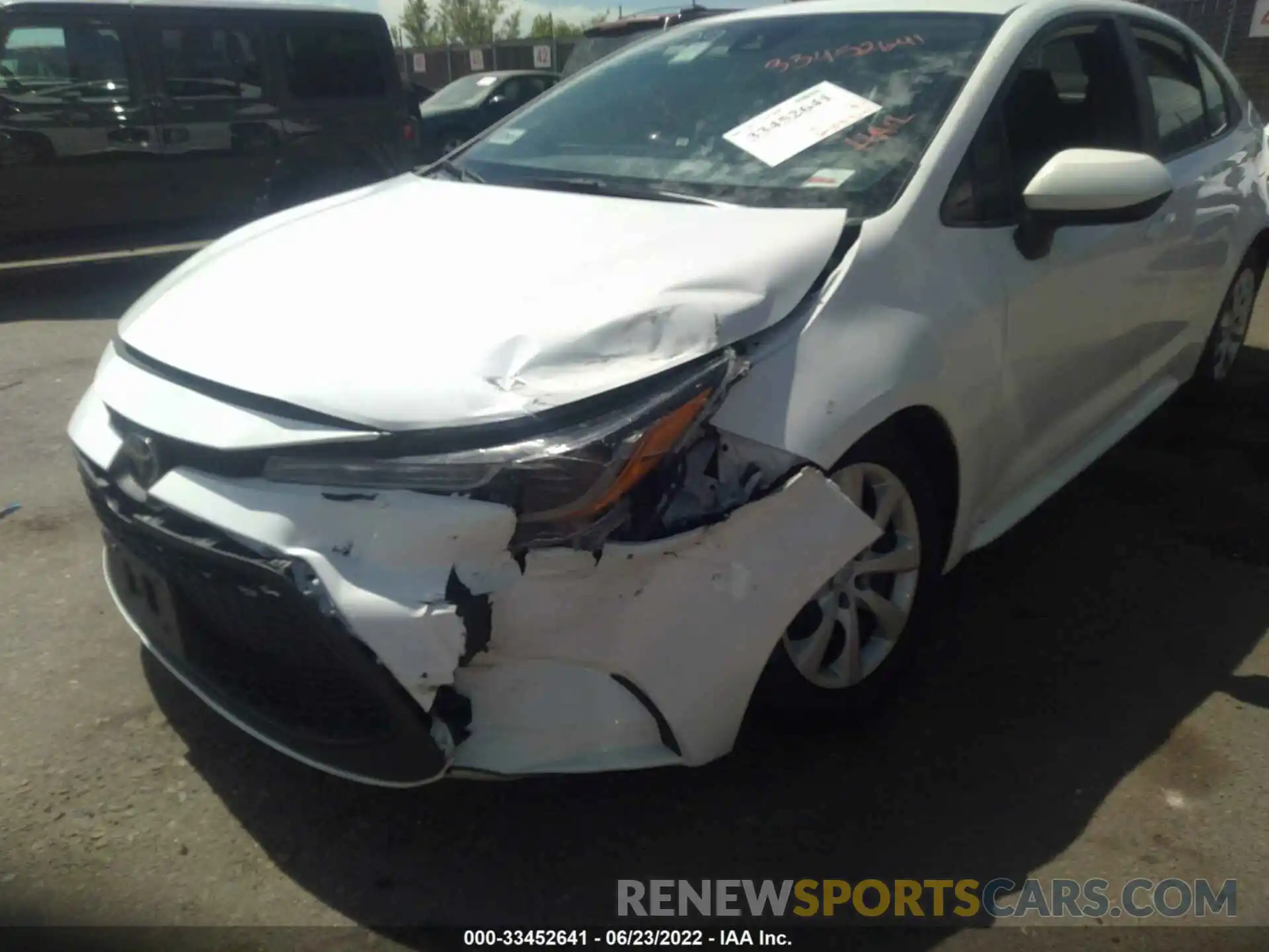 6 Photograph of a damaged car 5YFEPMAE3MP207481 TOYOTA COROLLA 2021