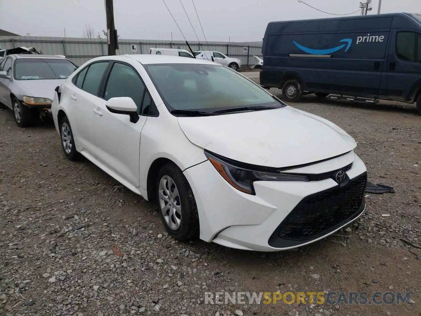 1 Photograph of a damaged car 5YFEPMAE3MP207609 TOYOTA COROLLA 2021