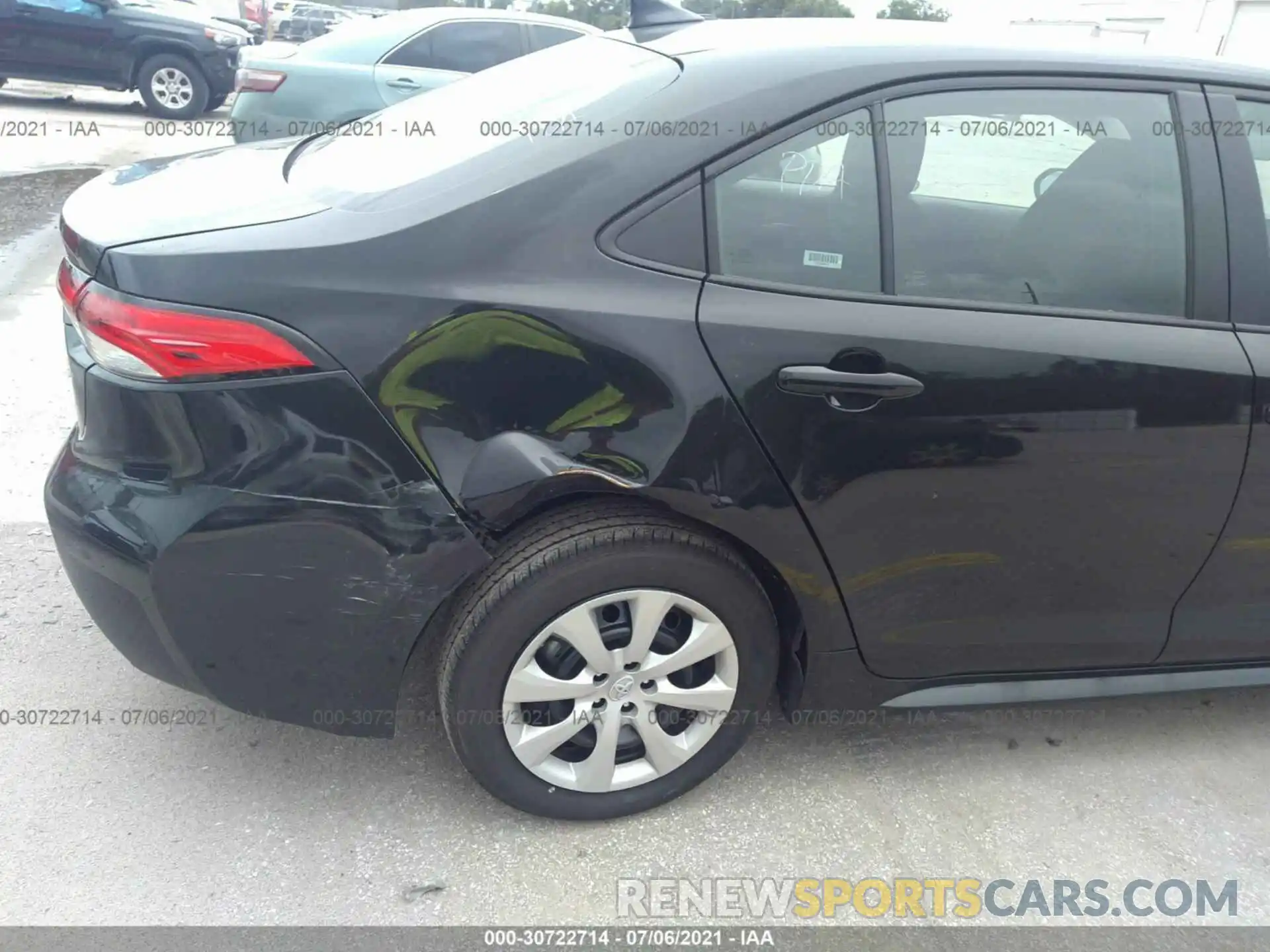 6 Photograph of a damaged car 5YFEPMAE3MP207769 TOYOTA COROLLA 2021