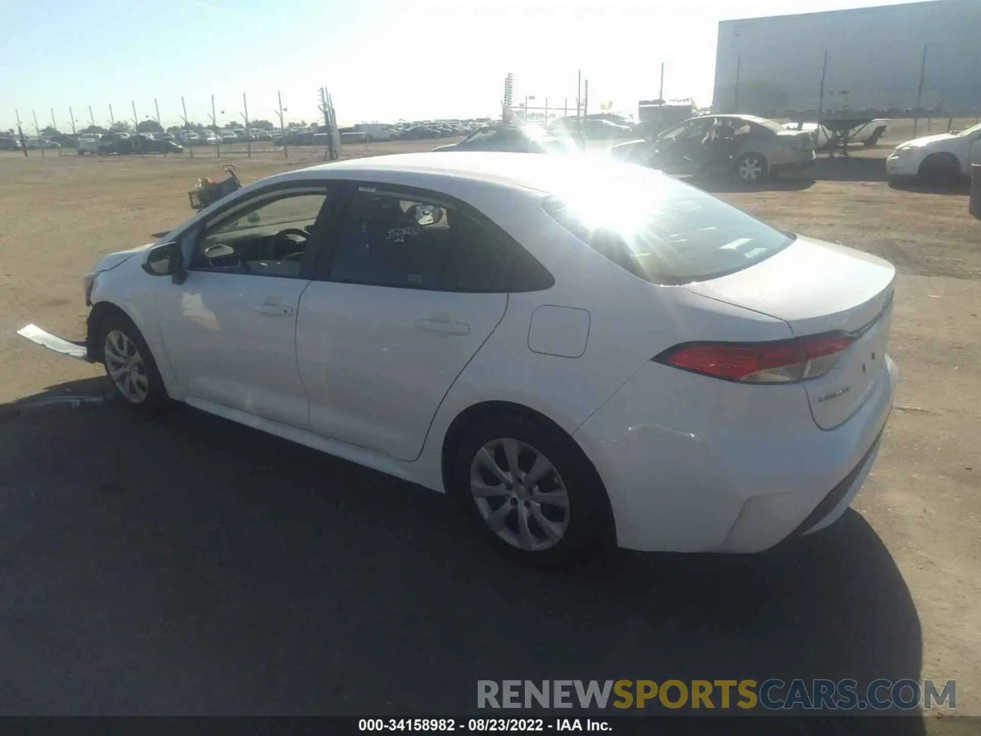 3 Photograph of a damaged car 5YFEPMAE3MP208033 TOYOTA COROLLA 2021