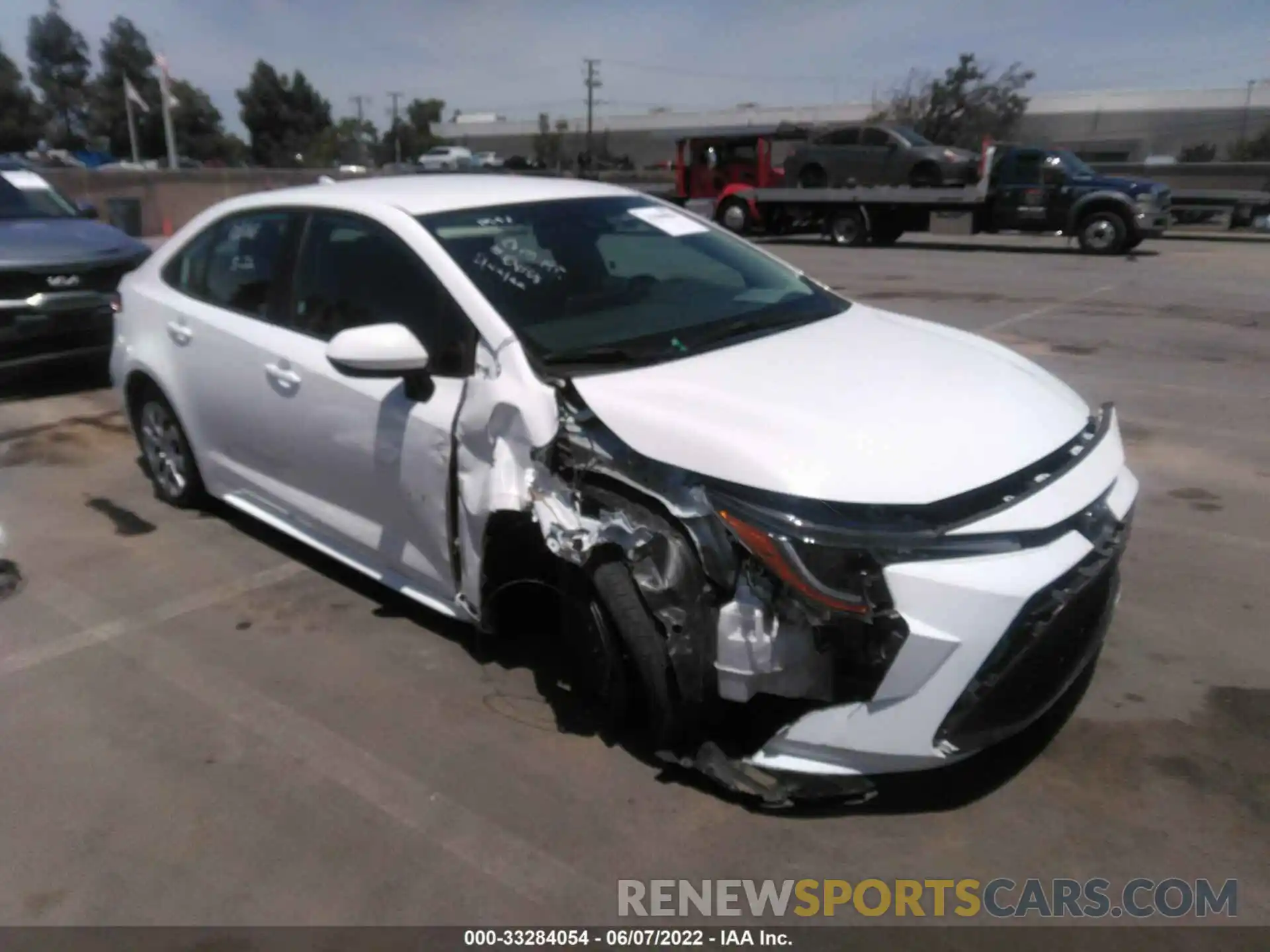 1 Photograph of a damaged car 5YFEPMAE3MP208713 TOYOTA COROLLA 2021