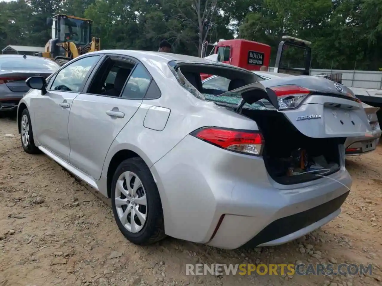 3 Photograph of a damaged car 5YFEPMAE3MP208839 TOYOTA COROLLA 2021