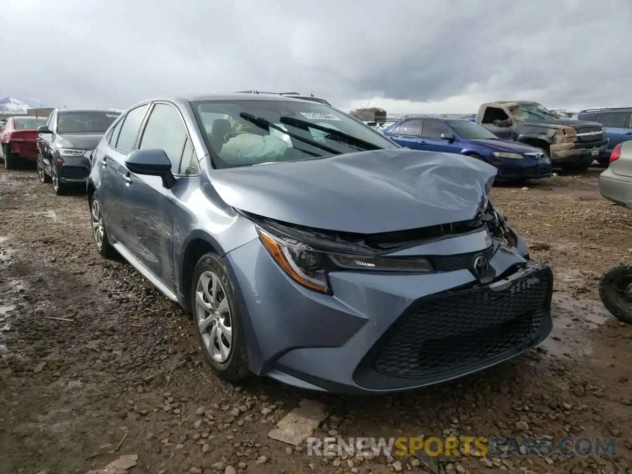 1 Photograph of a damaged car 5YFEPMAE3MP209196 TOYOTA COROLLA 2021