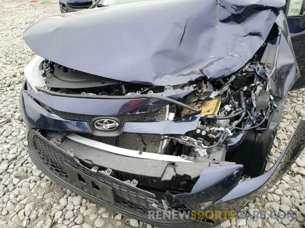 7 Photograph of a damaged car 5YFEPMAE3MP212423 TOYOTA COROLLA 2021