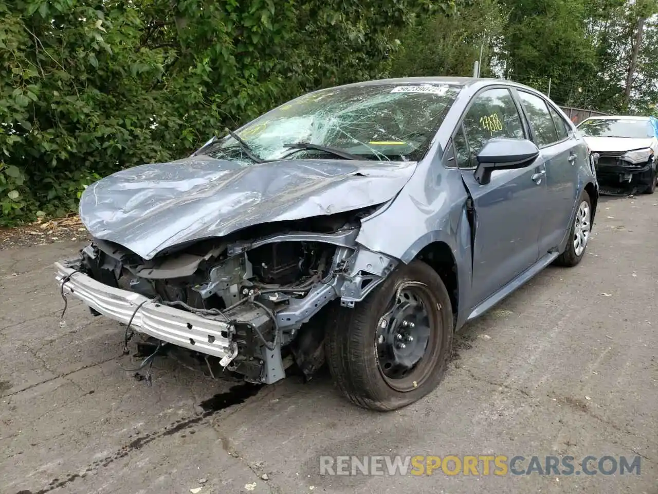 2 Фотография поврежденного автомобиля 5YFEPMAE3MP213488 TOYOTA COROLLA 2021