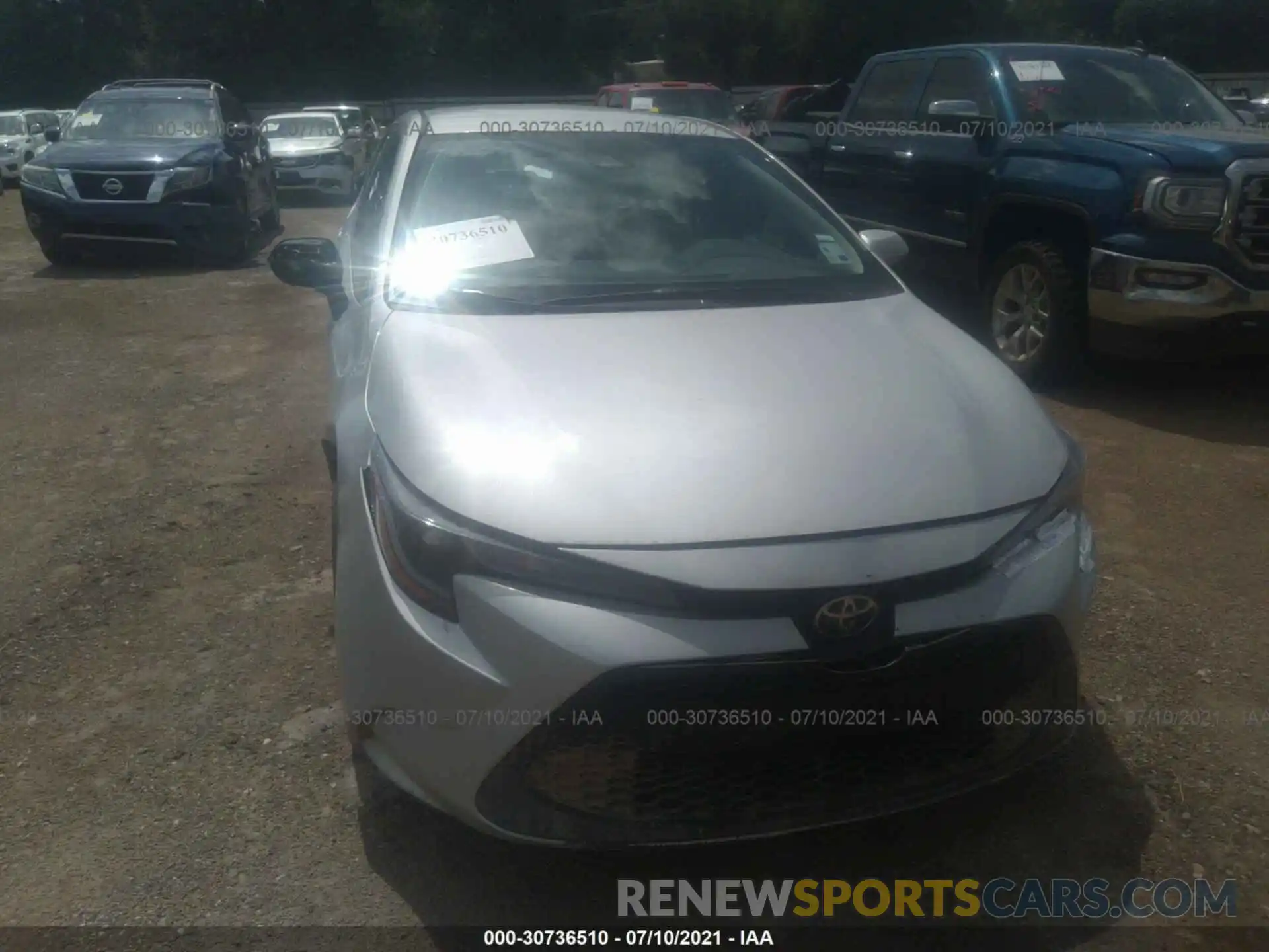 6 Photograph of a damaged car 5YFEPMAE3MP214754 TOYOTA COROLLA 2021