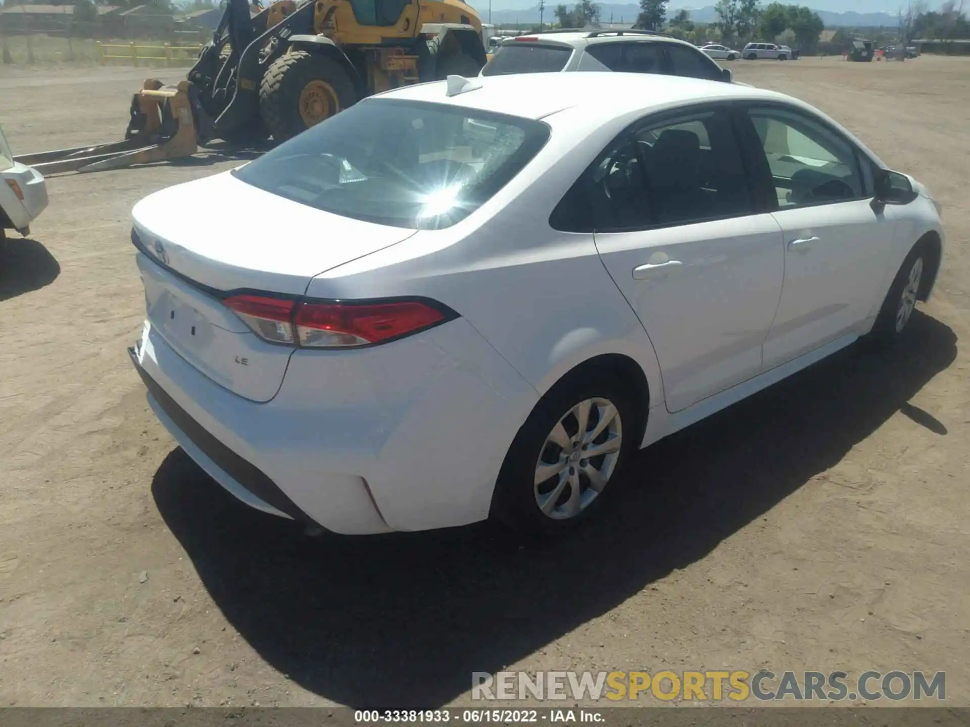 4 Photograph of a damaged car 5YFEPMAE3MP215323 TOYOTA COROLLA 2021