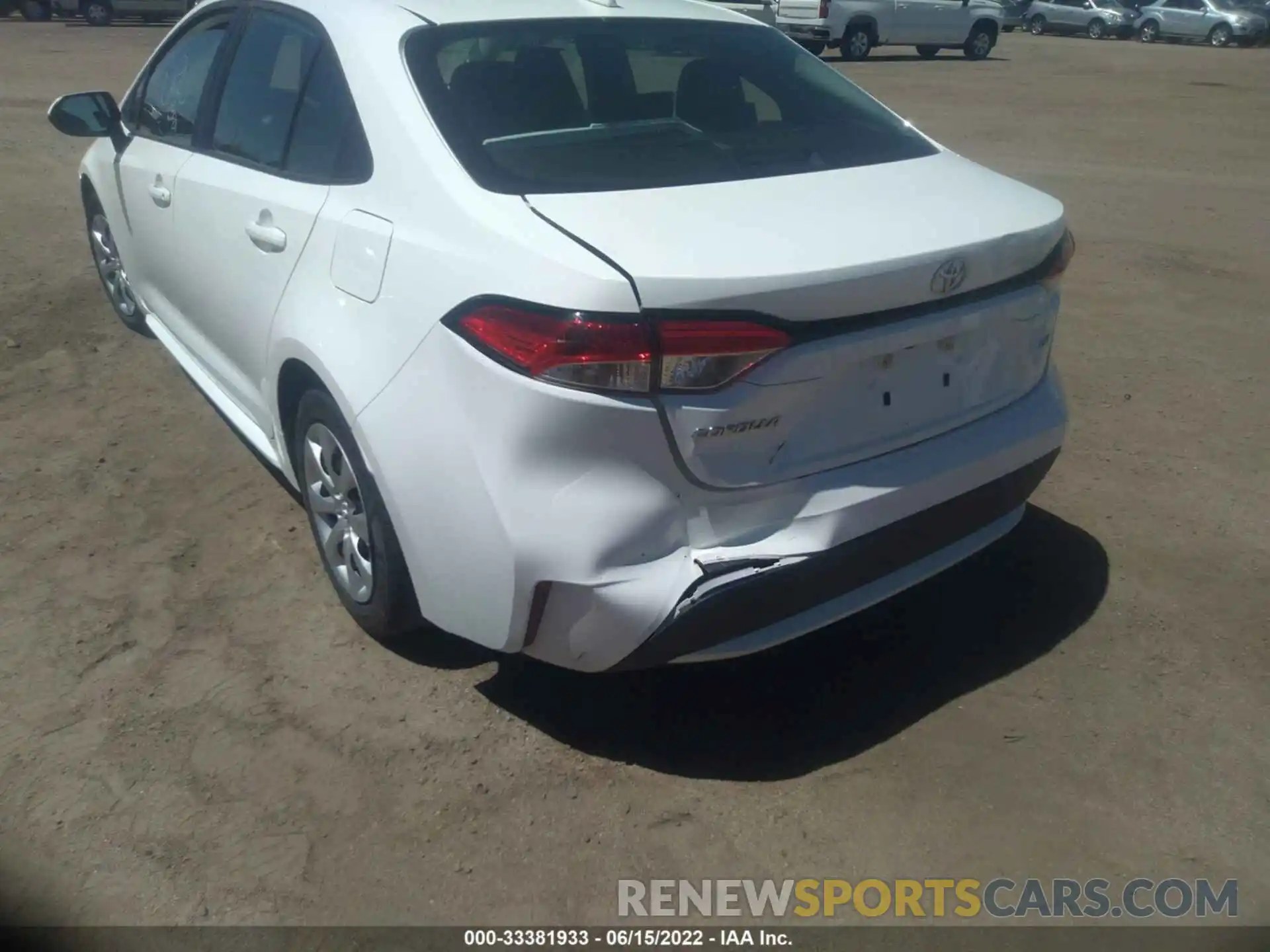 6 Photograph of a damaged car 5YFEPMAE3MP215323 TOYOTA COROLLA 2021