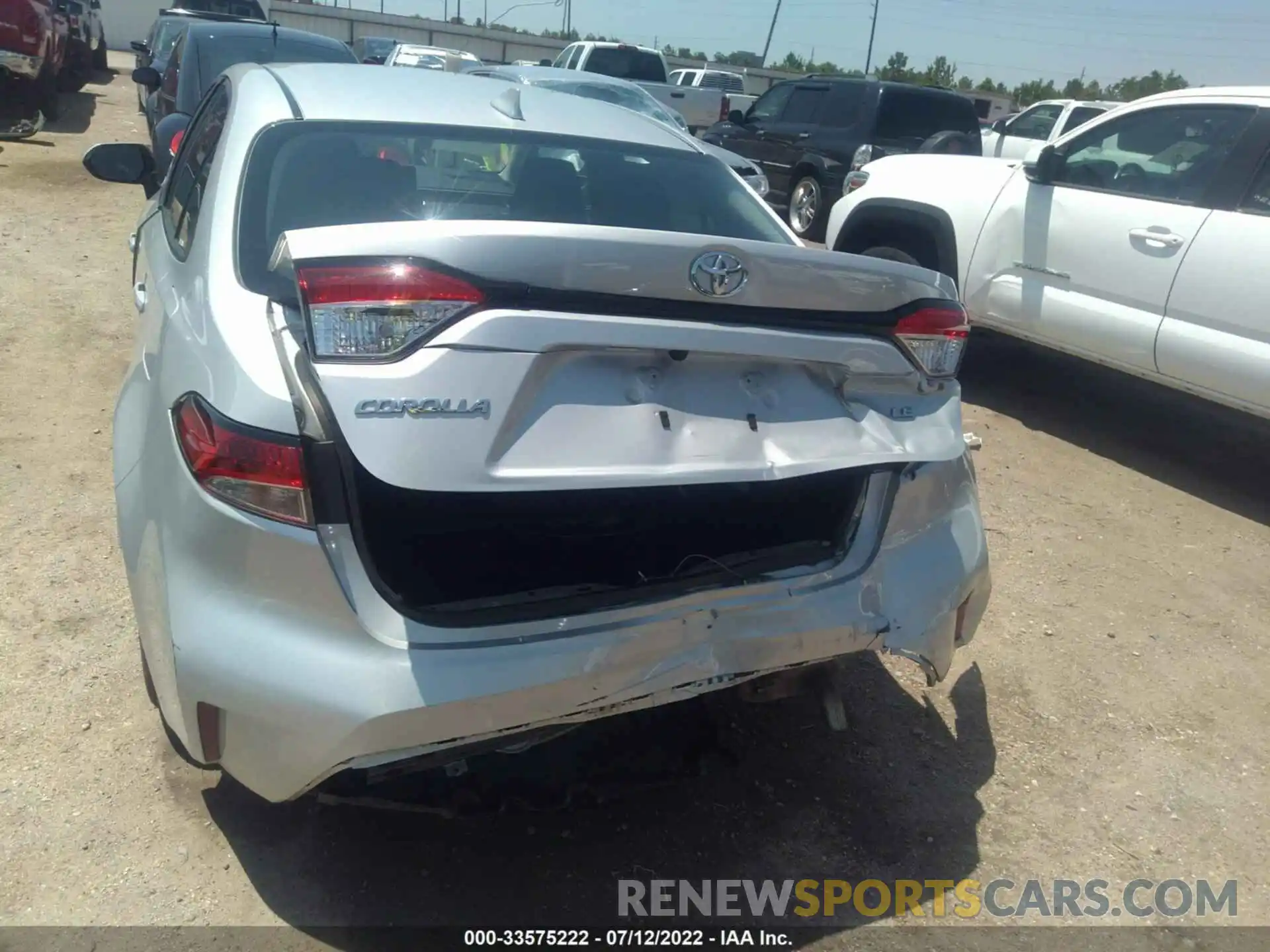 6 Photograph of a damaged car 5YFEPMAE3MP215824 TOYOTA COROLLA 2021