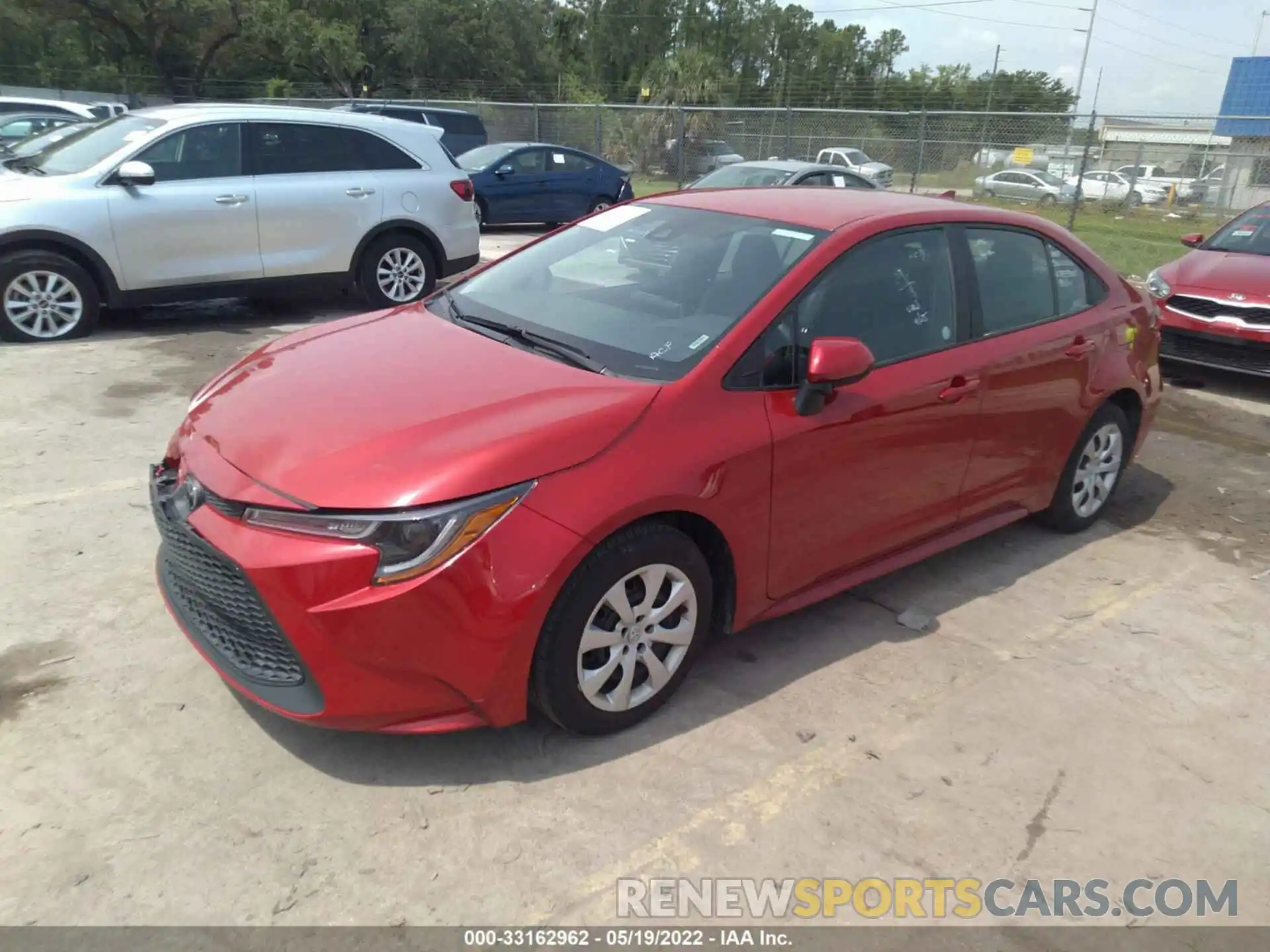 2 Photograph of a damaged car 5YFEPMAE3MP216259 TOYOTA COROLLA 2021