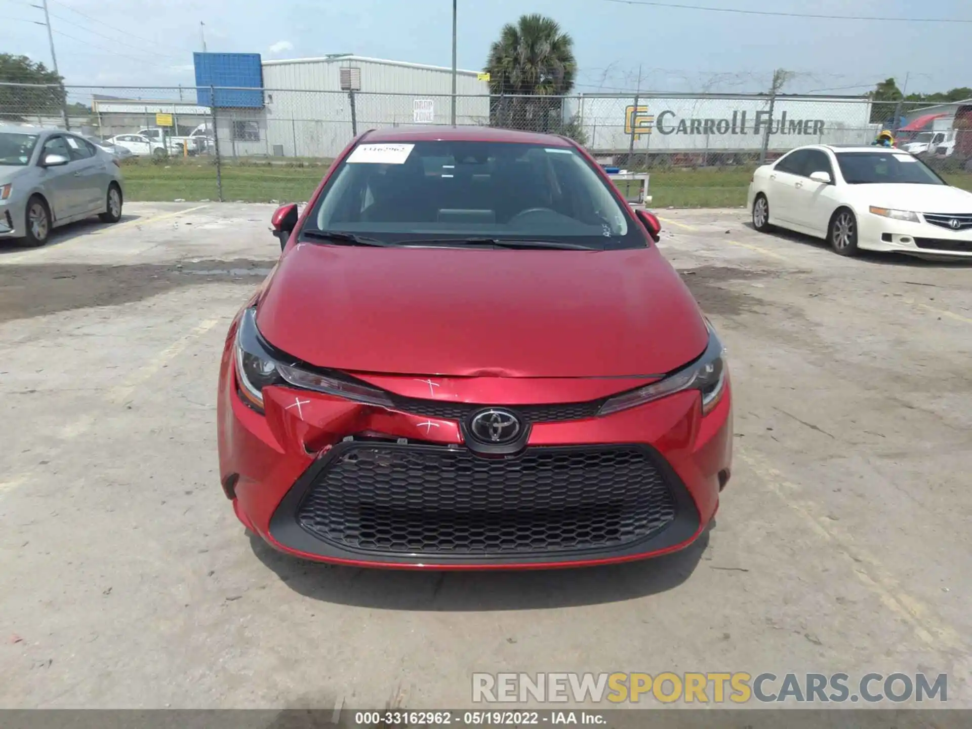 6 Photograph of a damaged car 5YFEPMAE3MP216259 TOYOTA COROLLA 2021