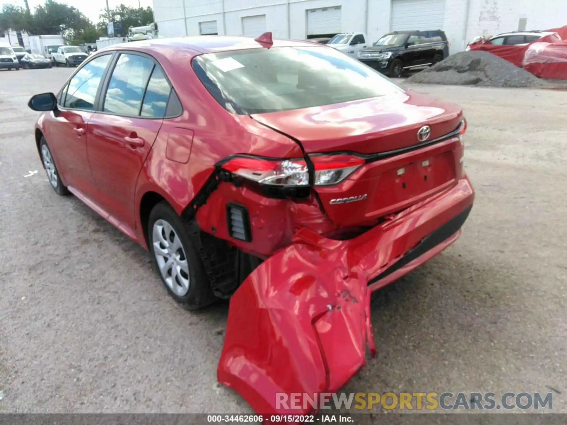 6 Photograph of a damaged car 5YFEPMAE3MP216908 TOYOTA COROLLA 2021