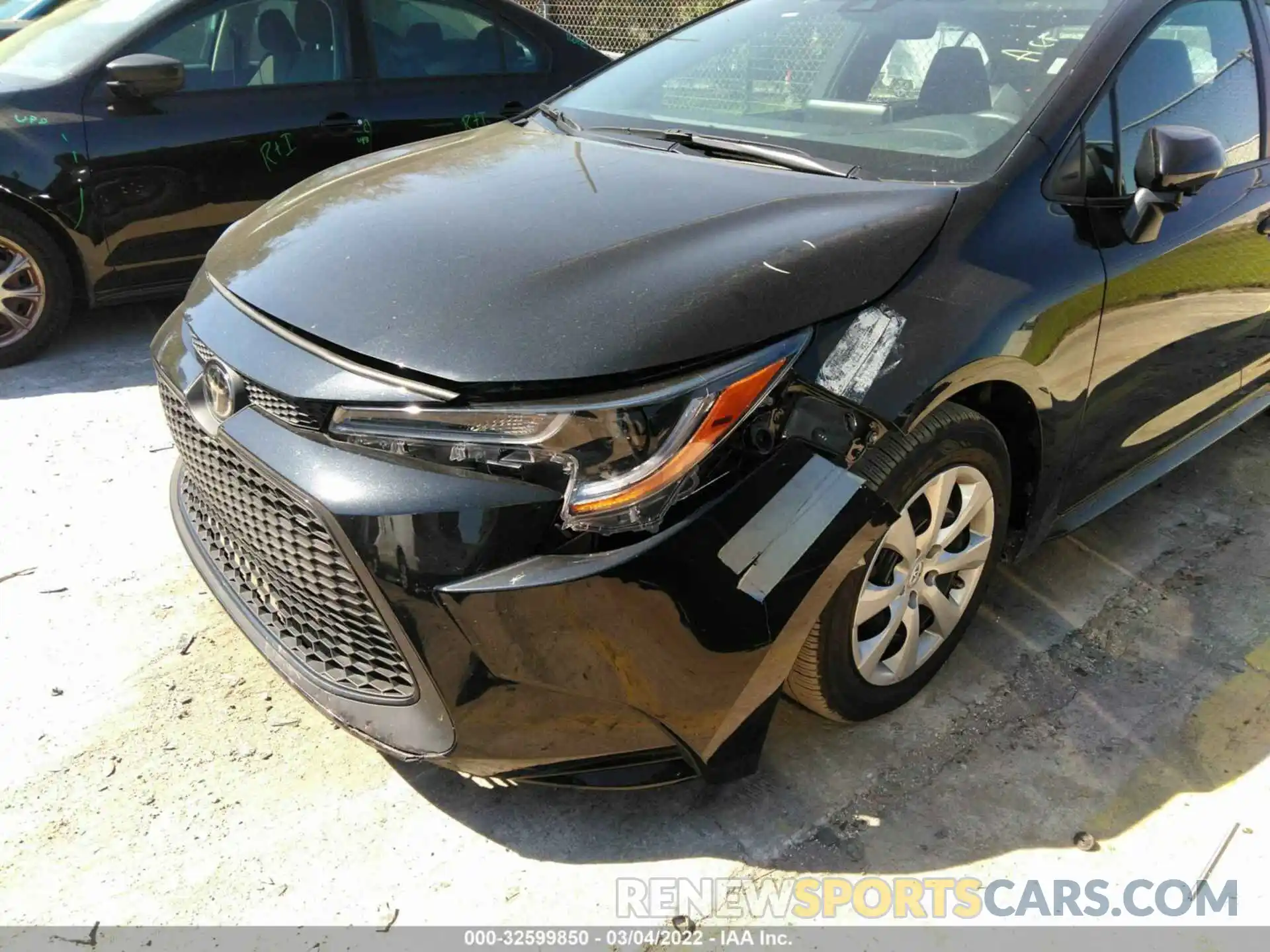 6 Photograph of a damaged car 5YFEPMAE3MP217735 TOYOTA COROLLA 2021