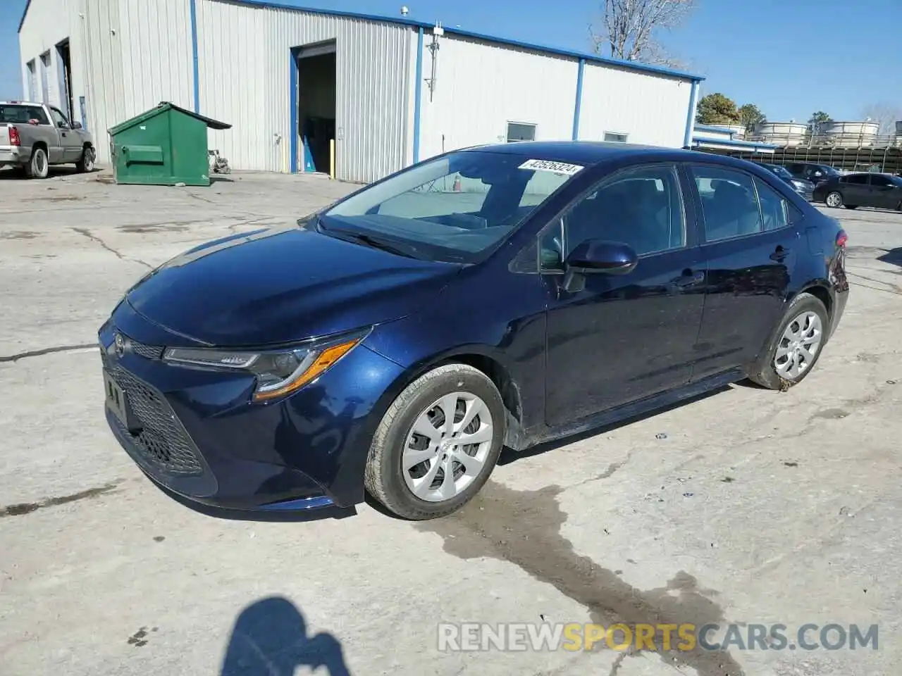 1 Photograph of a damaged car 5YFEPMAE3MP218352 TOYOTA COROLLA 2021