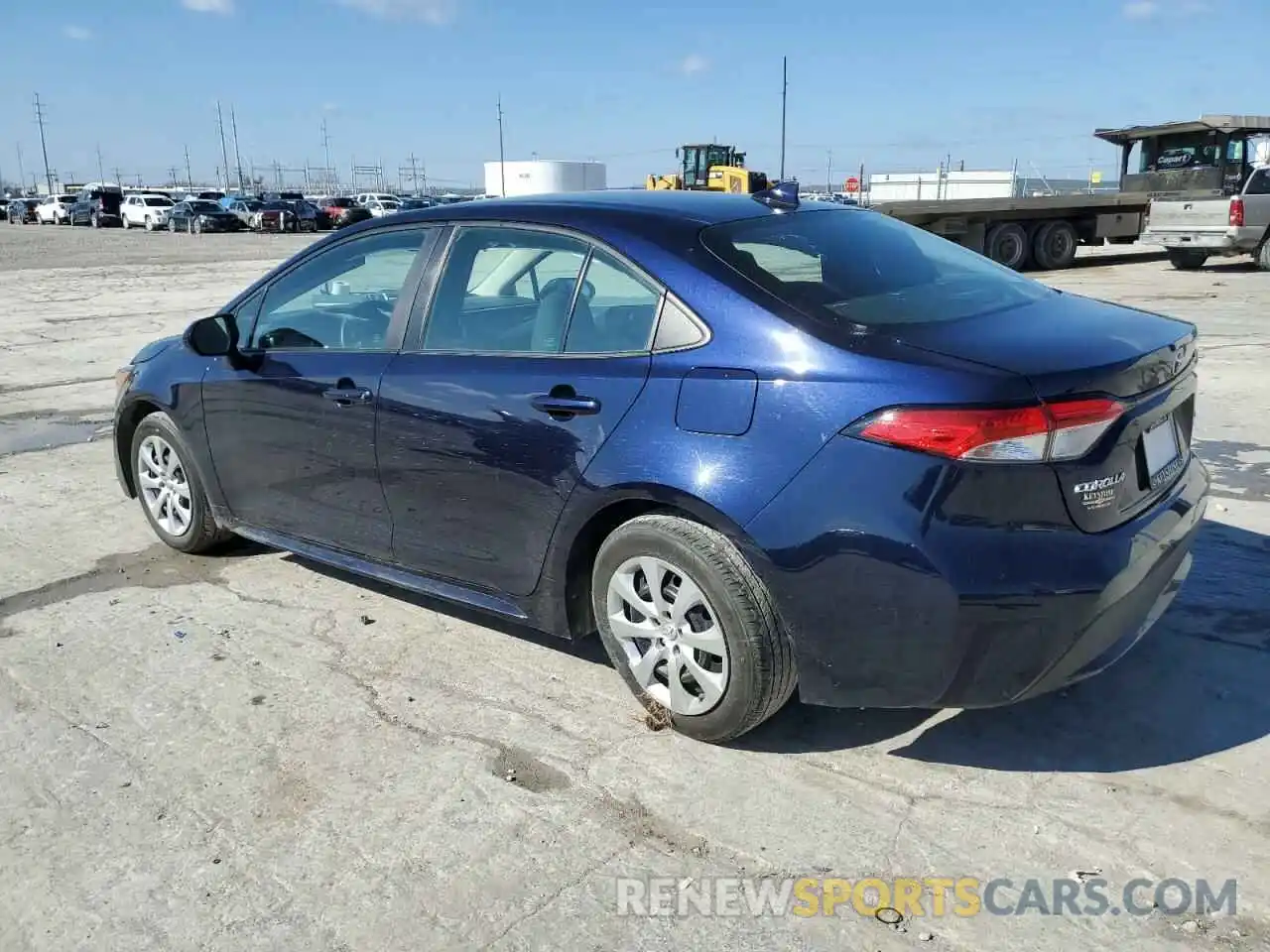 2 Photograph of a damaged car 5YFEPMAE3MP218352 TOYOTA COROLLA 2021