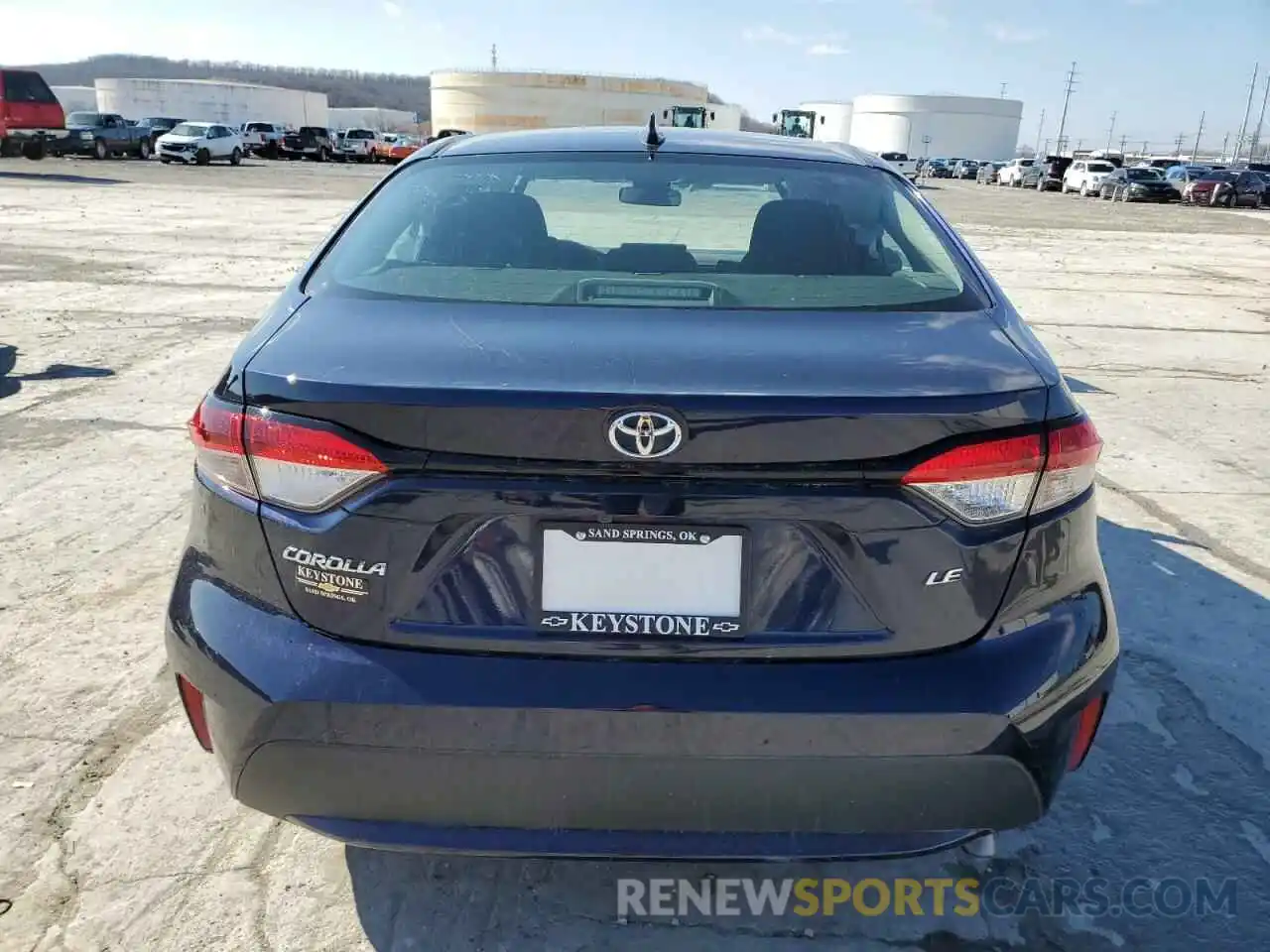 6 Photograph of a damaged car 5YFEPMAE3MP218352 TOYOTA COROLLA 2021