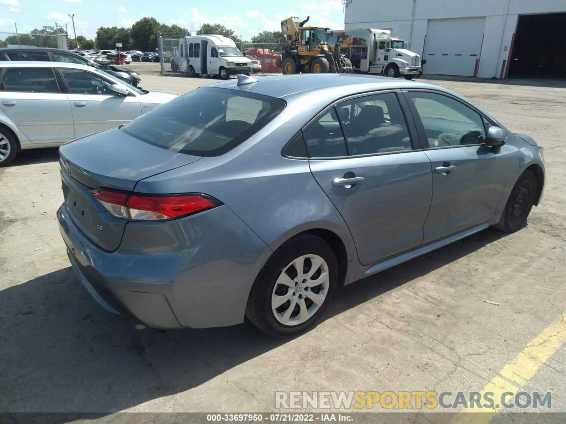 4 Photograph of a damaged car 5YFEPMAE3MP218447 TOYOTA COROLLA 2021