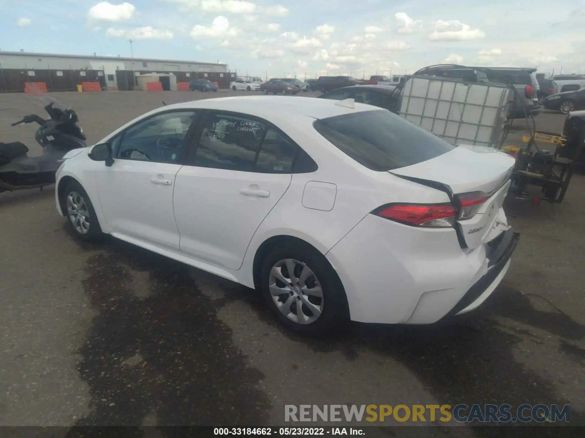 3 Photograph of a damaged car 5YFEPMAE3MP218688 TOYOTA COROLLA 2021