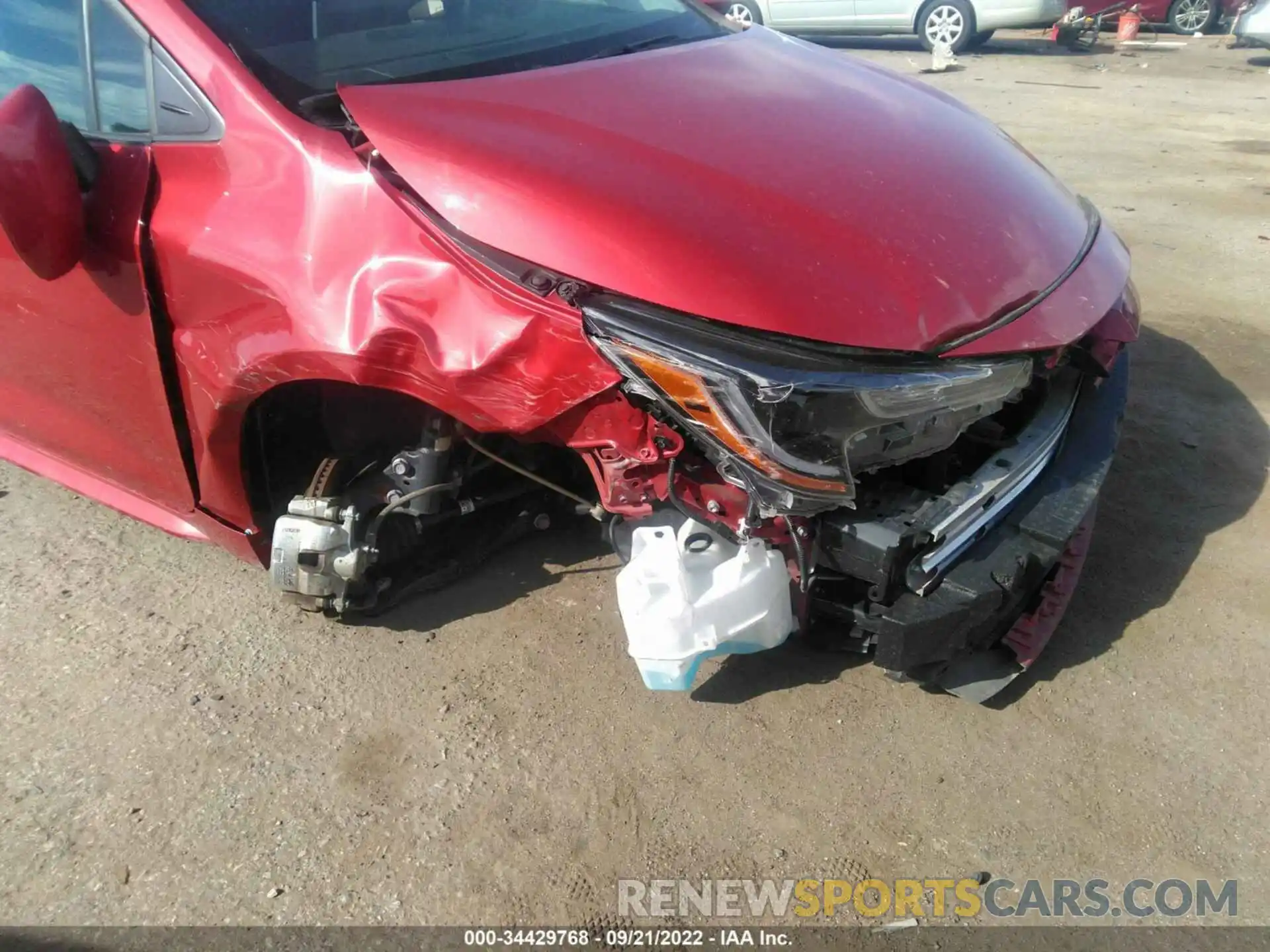 6 Photograph of a damaged car 5YFEPMAE3MP218920 TOYOTA COROLLA 2021