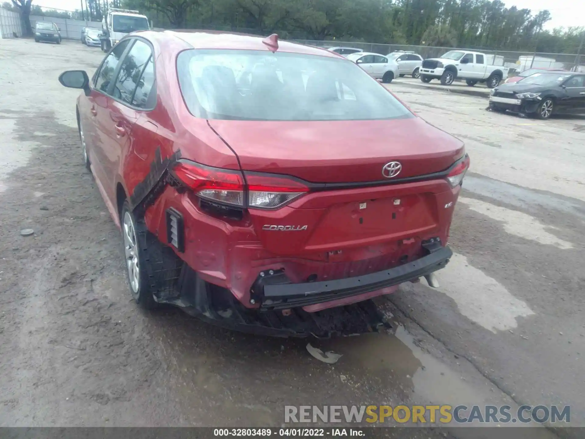 6 Photograph of a damaged car 5YFEPMAE3MP219209 TOYOTA COROLLA 2021