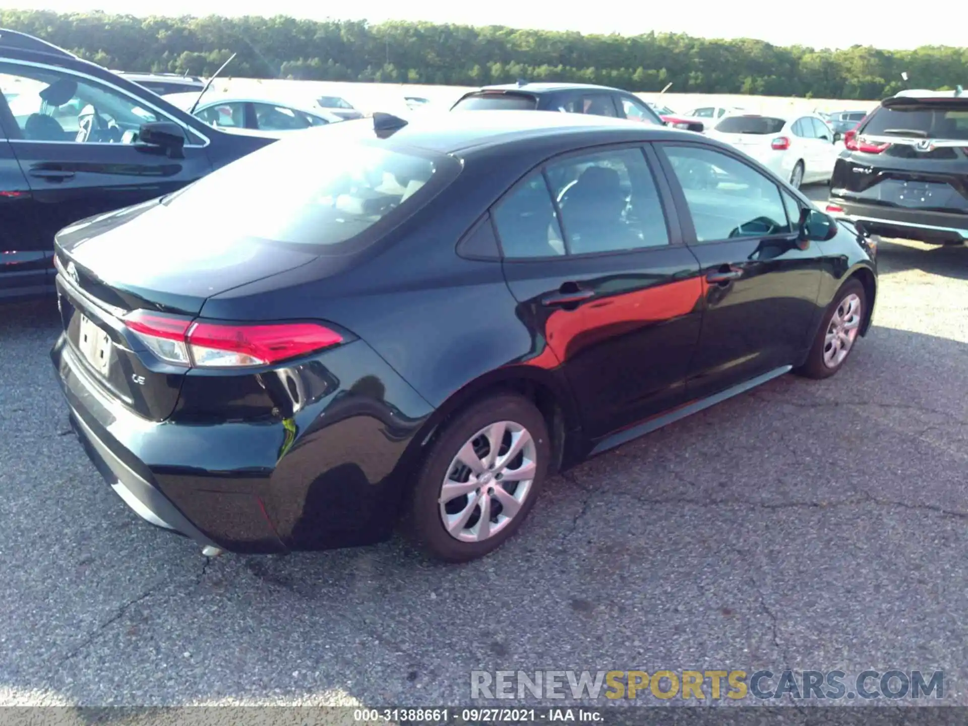 4 Photograph of a damaged car 5YFEPMAE3MP219839 TOYOTA COROLLA 2021