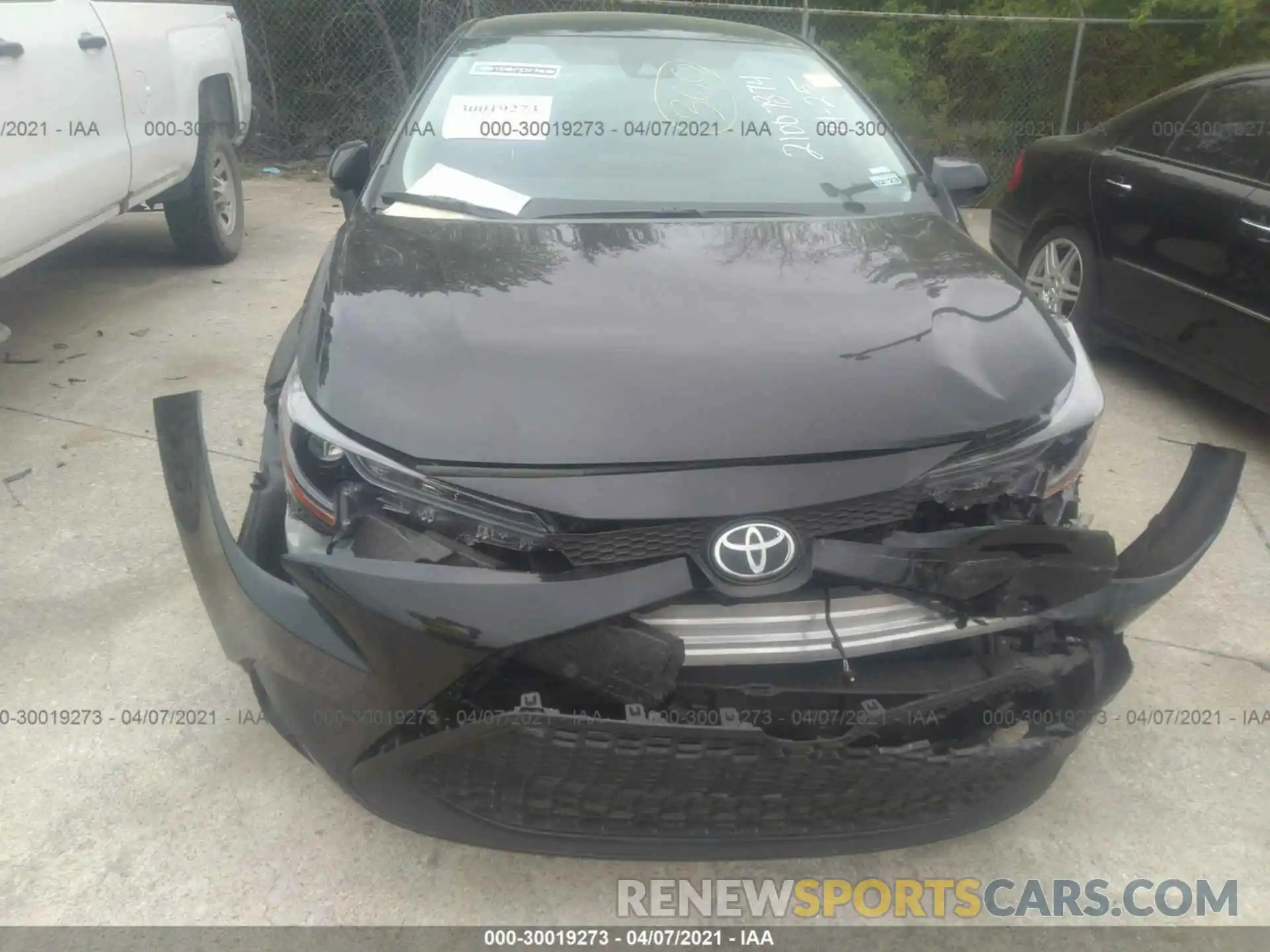 6 Photograph of a damaged car 5YFEPMAE3MP220084 TOYOTA COROLLA 2021