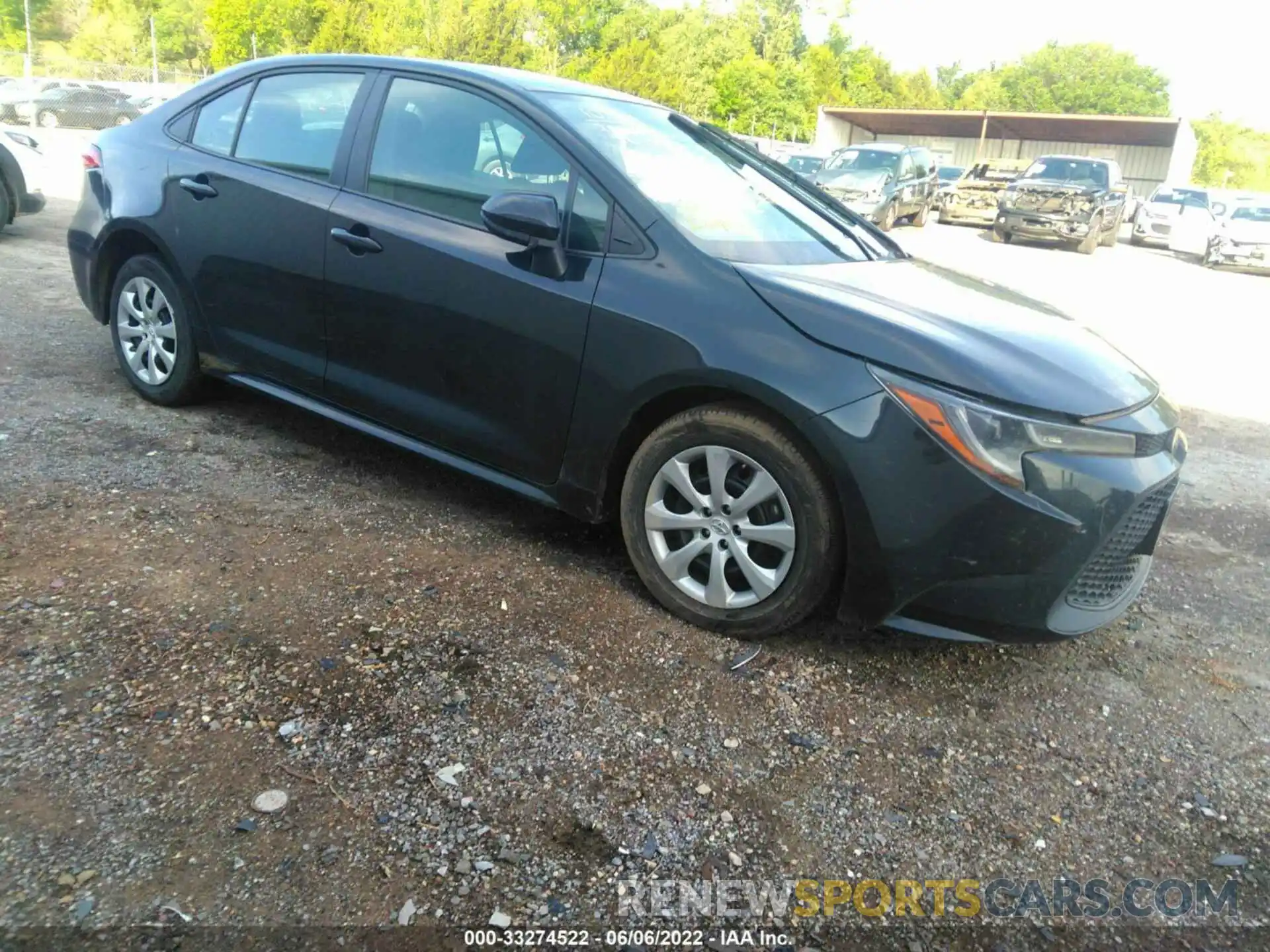 1 Photograph of a damaged car 5YFEPMAE3MP220795 TOYOTA COROLLA 2021