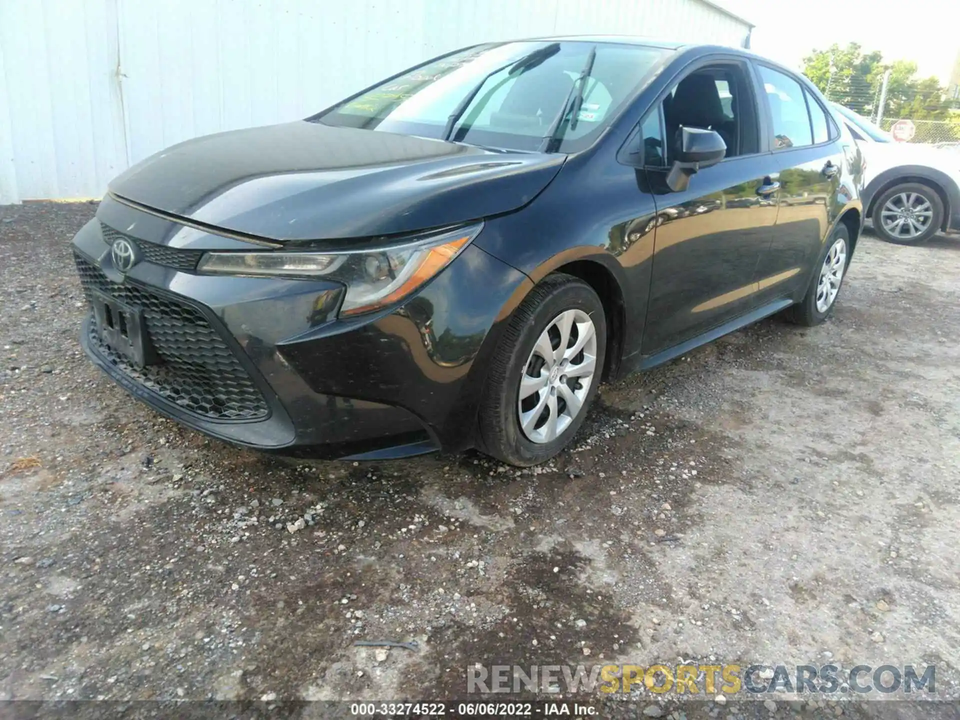 2 Photograph of a damaged car 5YFEPMAE3MP220795 TOYOTA COROLLA 2021