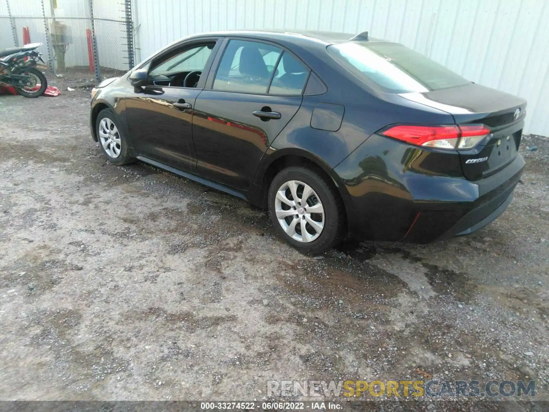 3 Photograph of a damaged car 5YFEPMAE3MP220795 TOYOTA COROLLA 2021