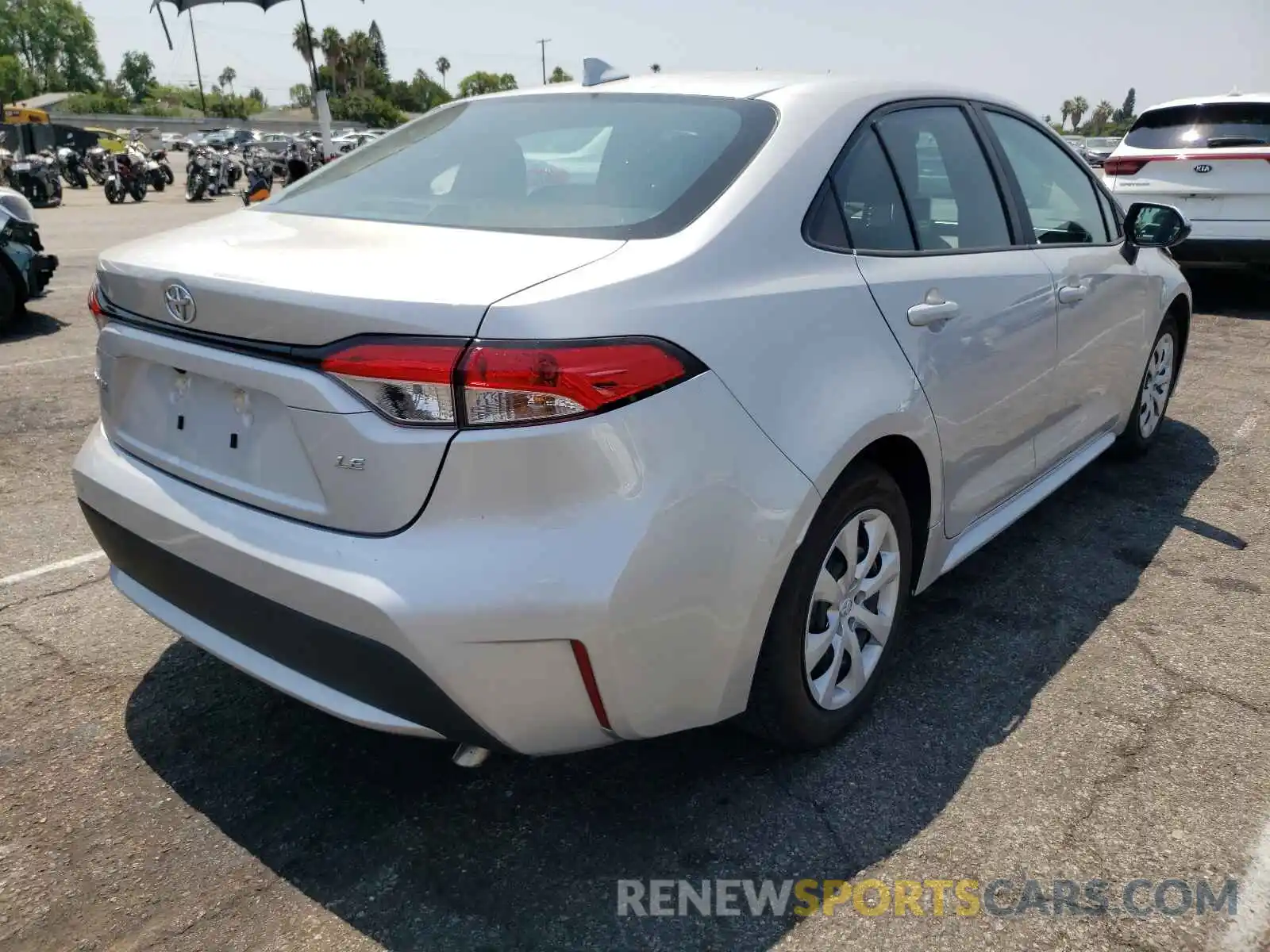 4 Photograph of a damaged car 5YFEPMAE3MP224099 TOYOTA COROLLA 2021