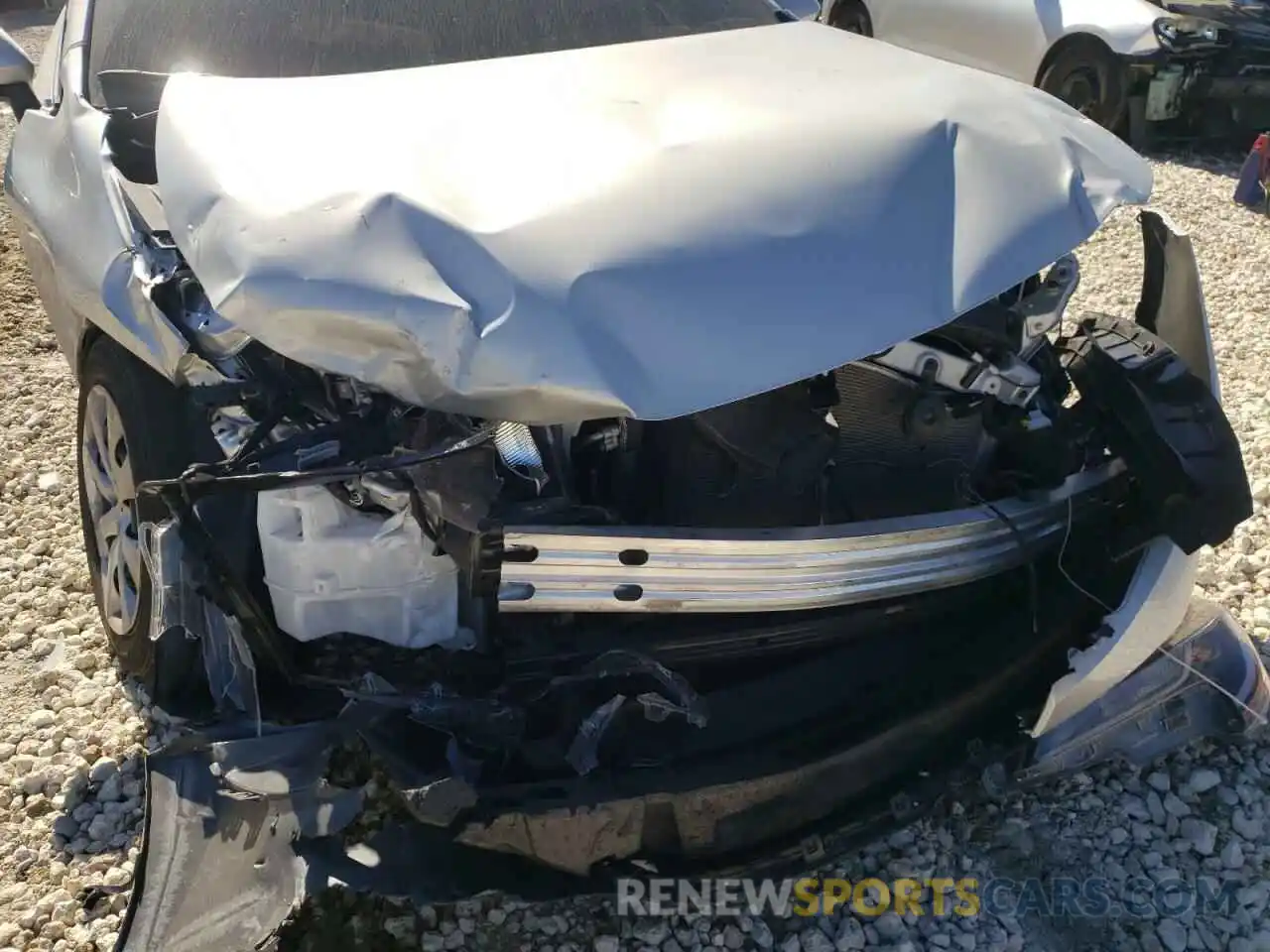 9 Photograph of a damaged car 5YFEPMAE3MP224992 TOYOTA COROLLA 2021