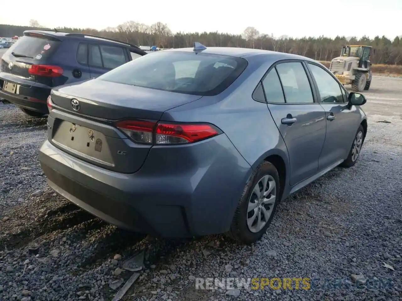 4 Photograph of a damaged car 5YFEPMAE3MP227858 TOYOTA COROLLA 2021