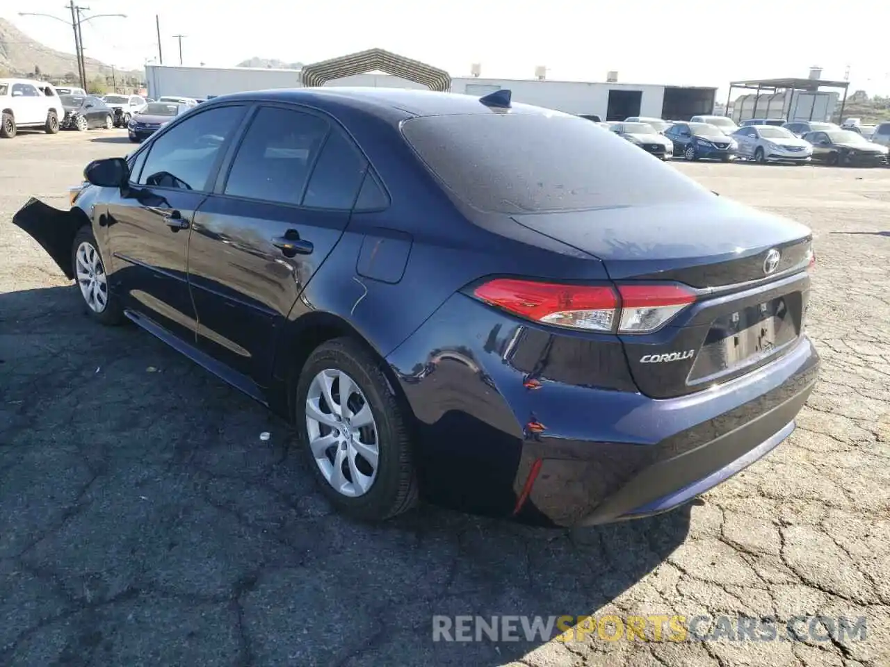 3 Photograph of a damaged car 5YFEPMAE3MP228329 TOYOTA COROLLA 2021