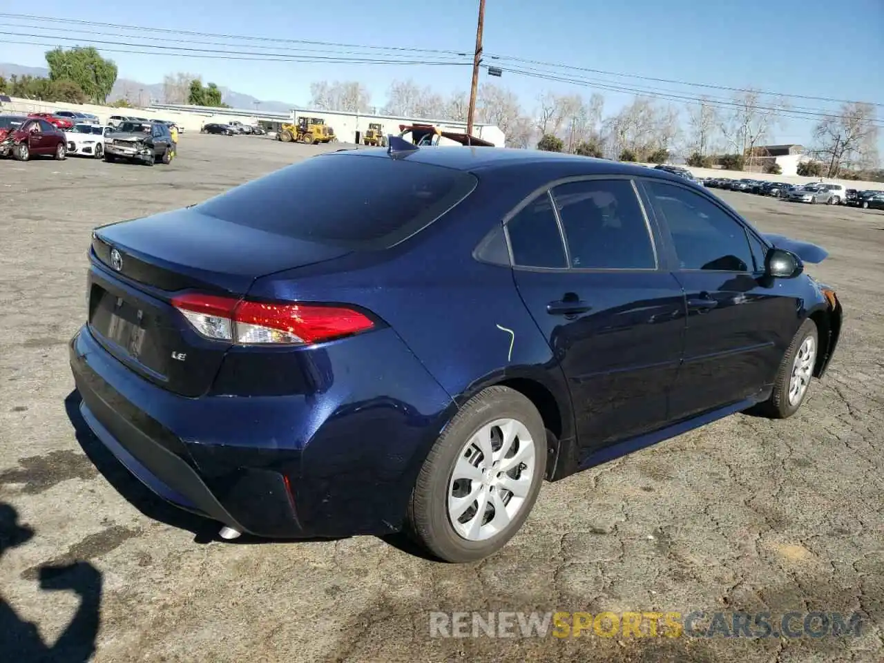 4 Photograph of a damaged car 5YFEPMAE3MP228329 TOYOTA COROLLA 2021