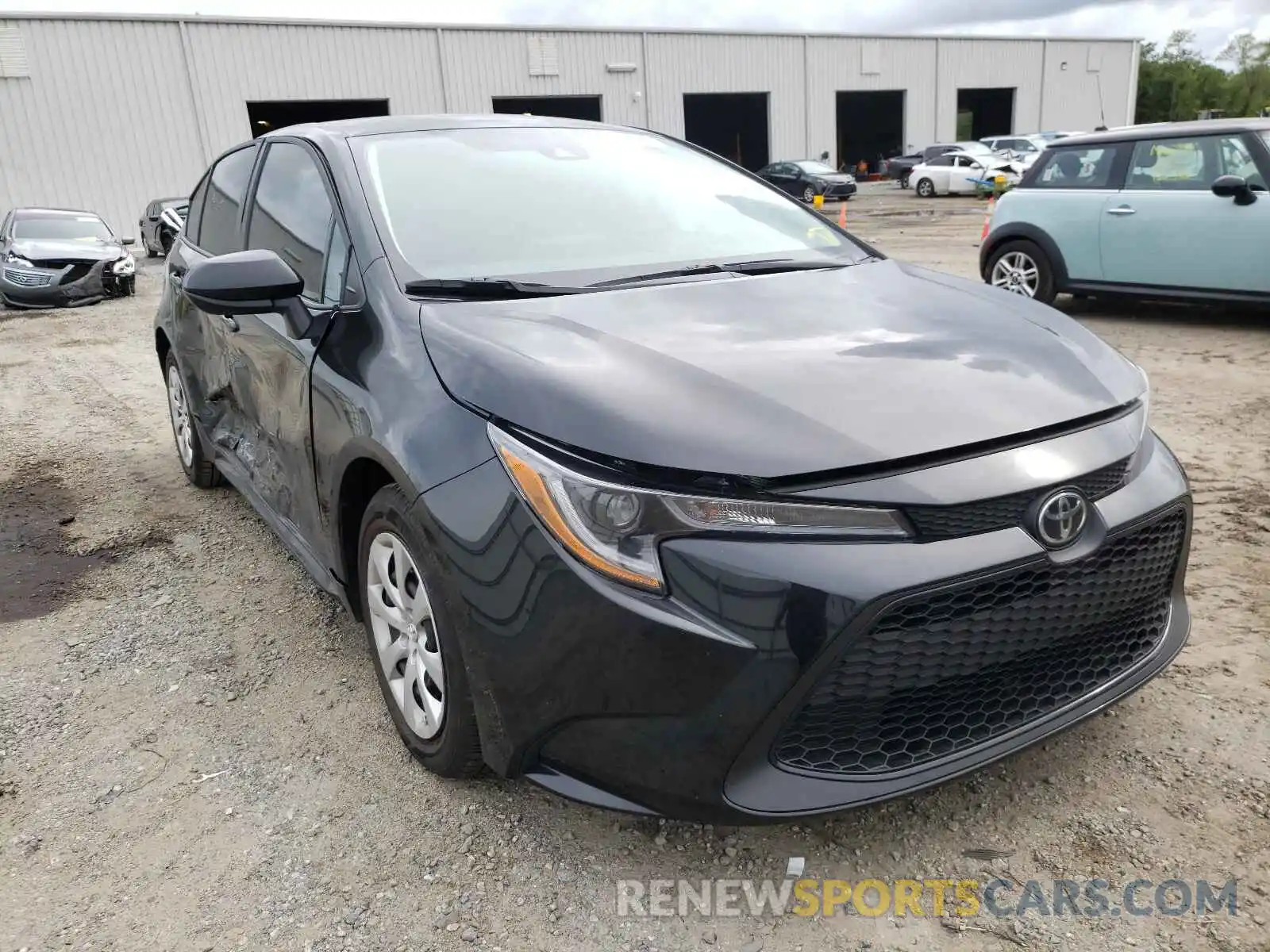 1 Photograph of a damaged car 5YFEPMAE3MP229268 TOYOTA COROLLA 2021