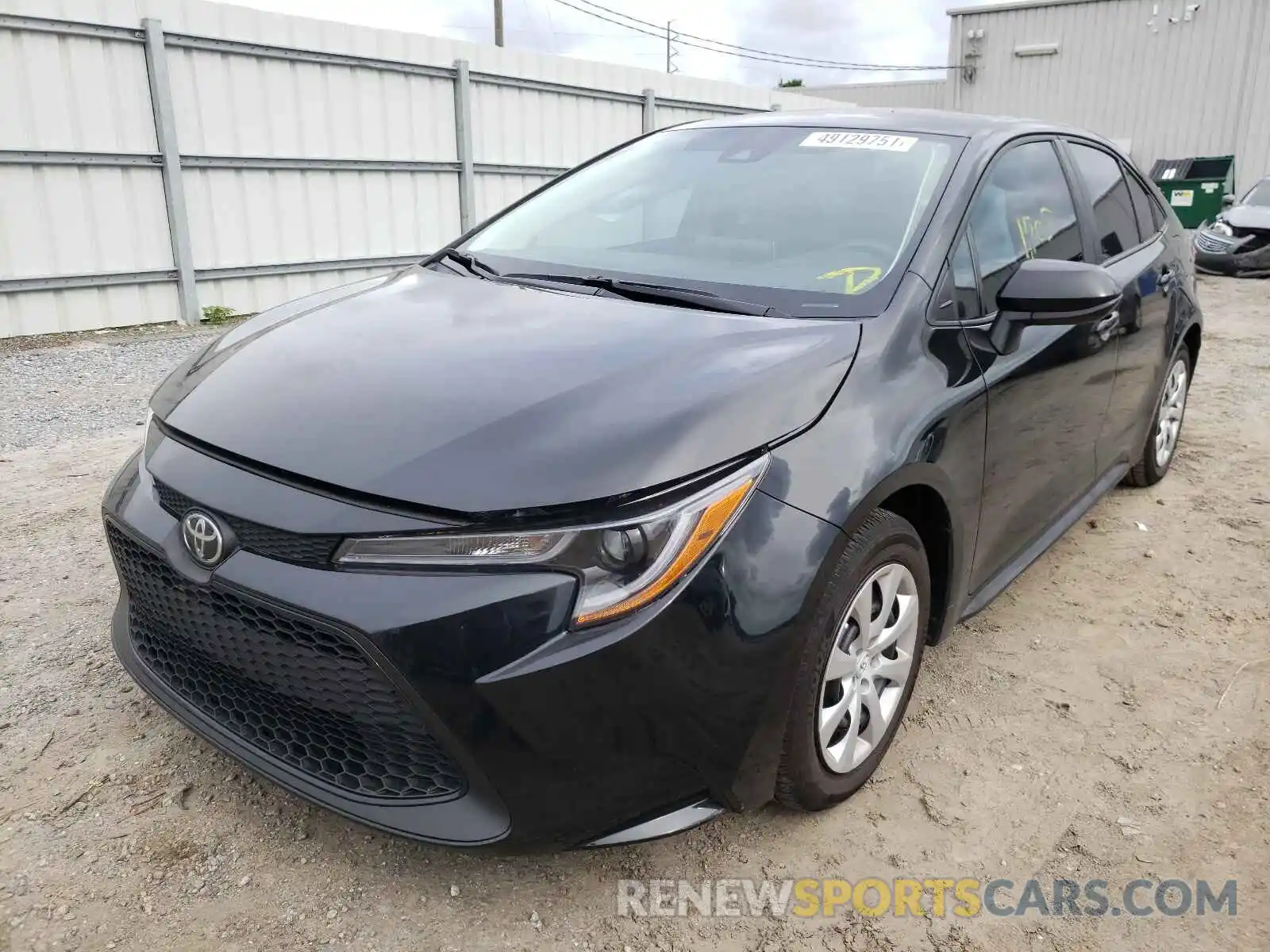 2 Photograph of a damaged car 5YFEPMAE3MP229268 TOYOTA COROLLA 2021