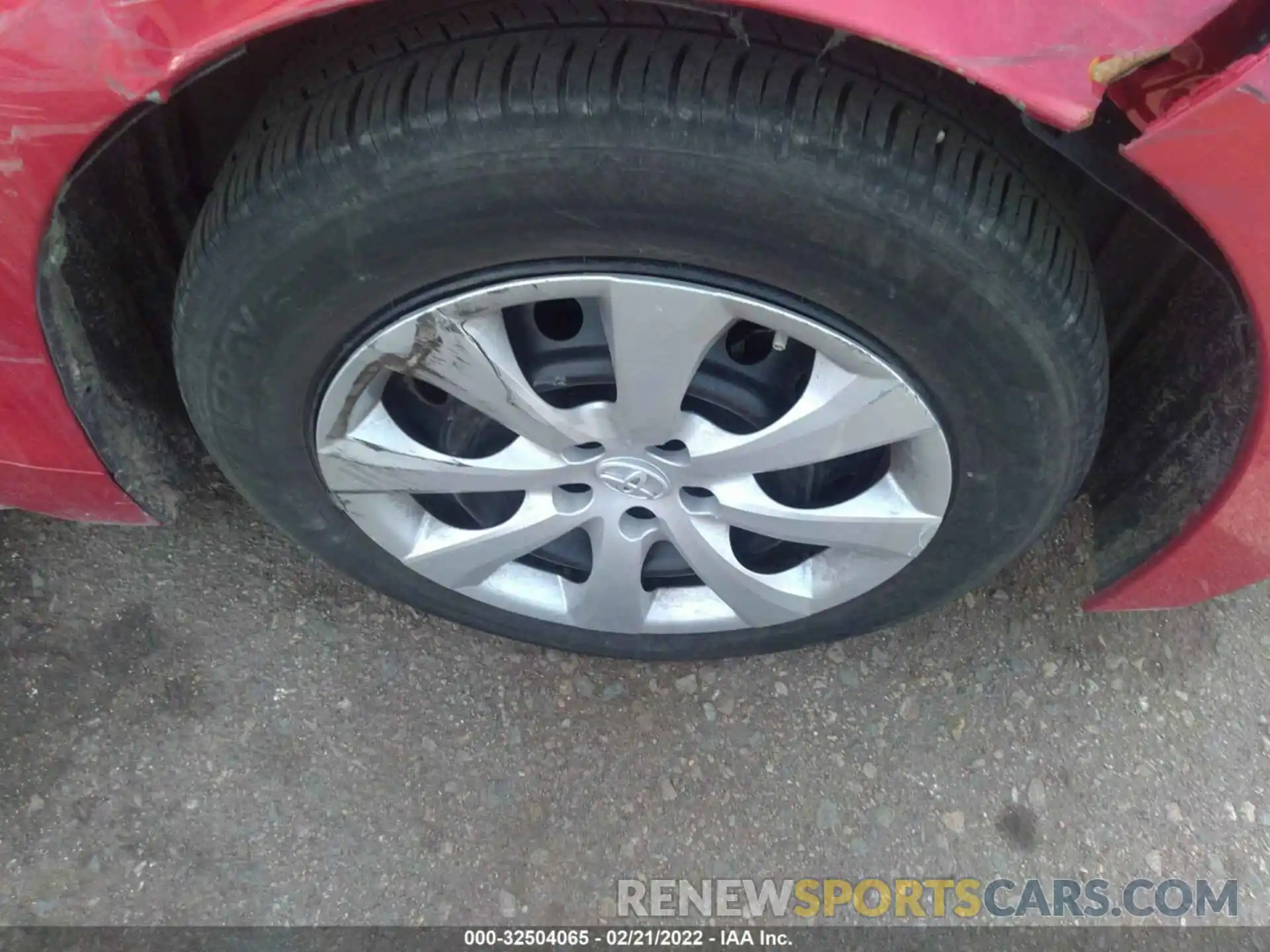 14 Photograph of a damaged car 5YFEPMAE3MP230596 TOYOTA COROLLA 2021