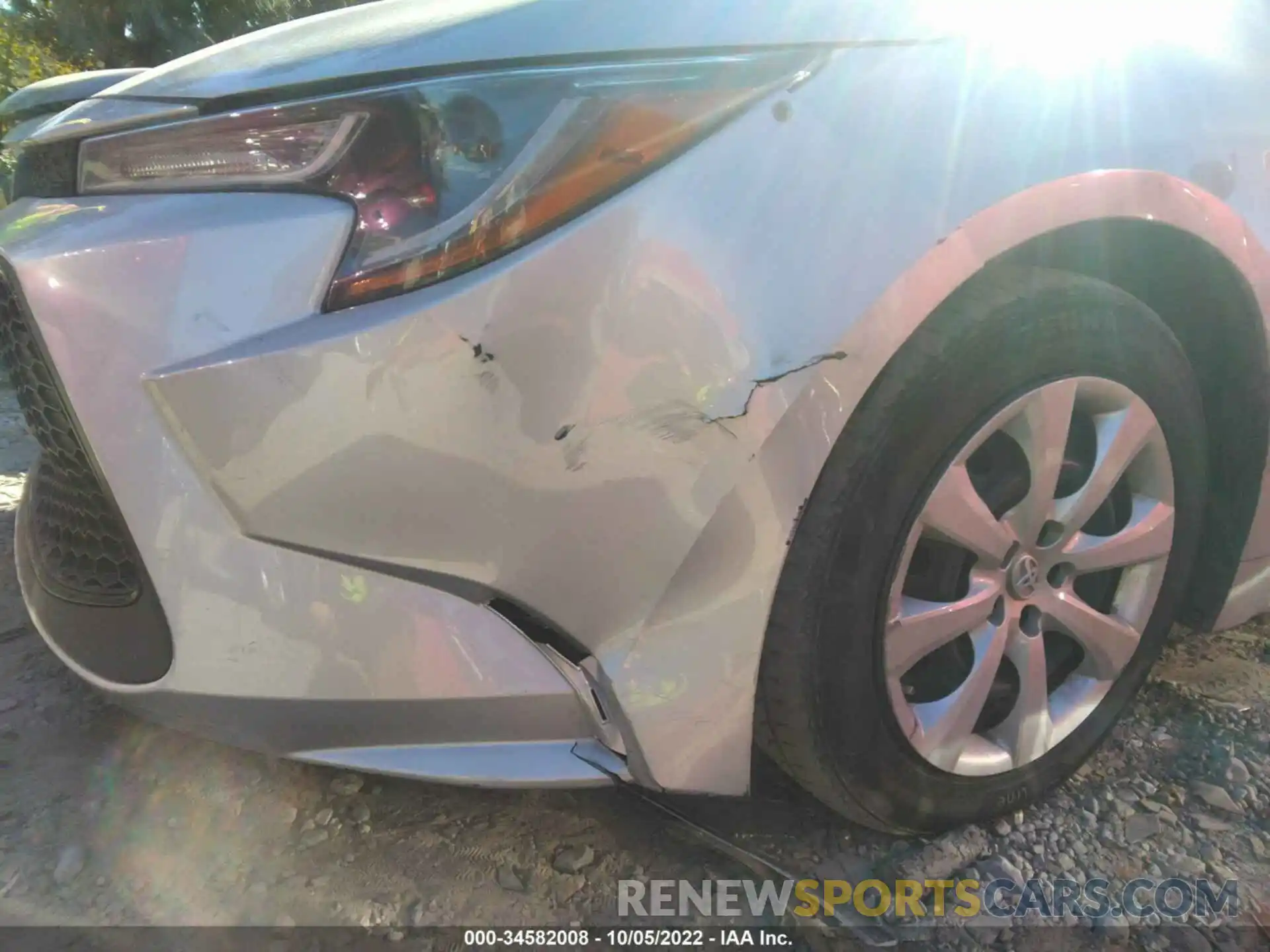 6 Photograph of a damaged car 5YFEPMAE3MP231179 TOYOTA COROLLA 2021