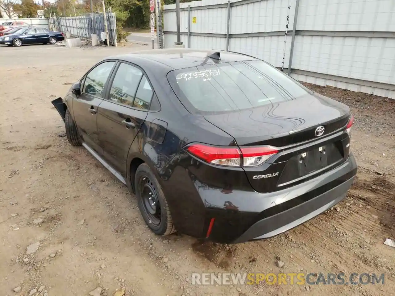 3 Photograph of a damaged car 5YFEPMAE3MP232719 TOYOTA COROLLA 2021