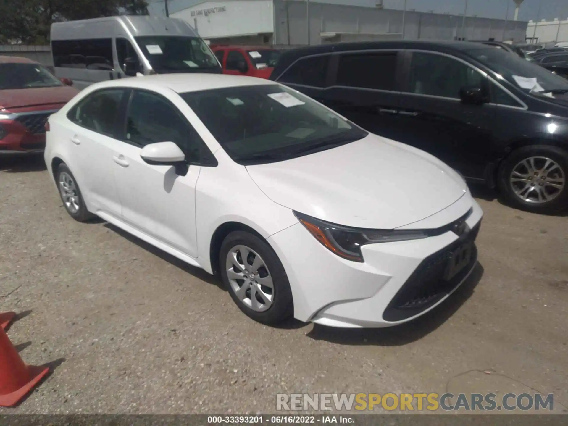 1 Photograph of a damaged car 5YFEPMAE3MP234146 TOYOTA COROLLA 2021