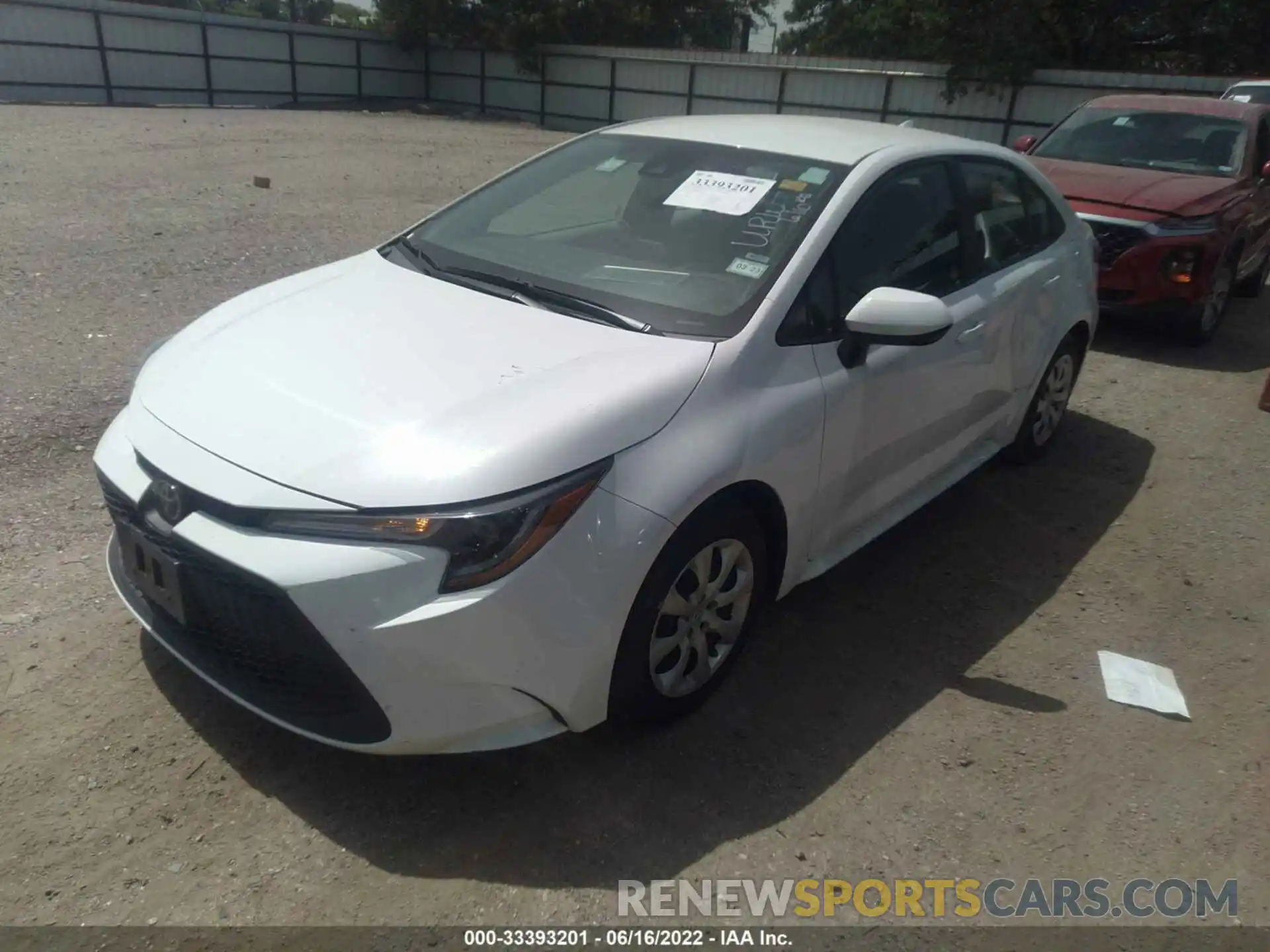 2 Photograph of a damaged car 5YFEPMAE3MP234146 TOYOTA COROLLA 2021