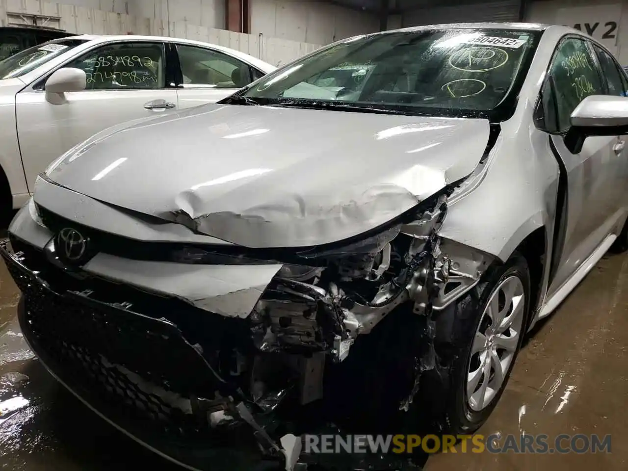 9 Photograph of a damaged car 5YFEPMAE3MP234518 TOYOTA COROLLA 2021