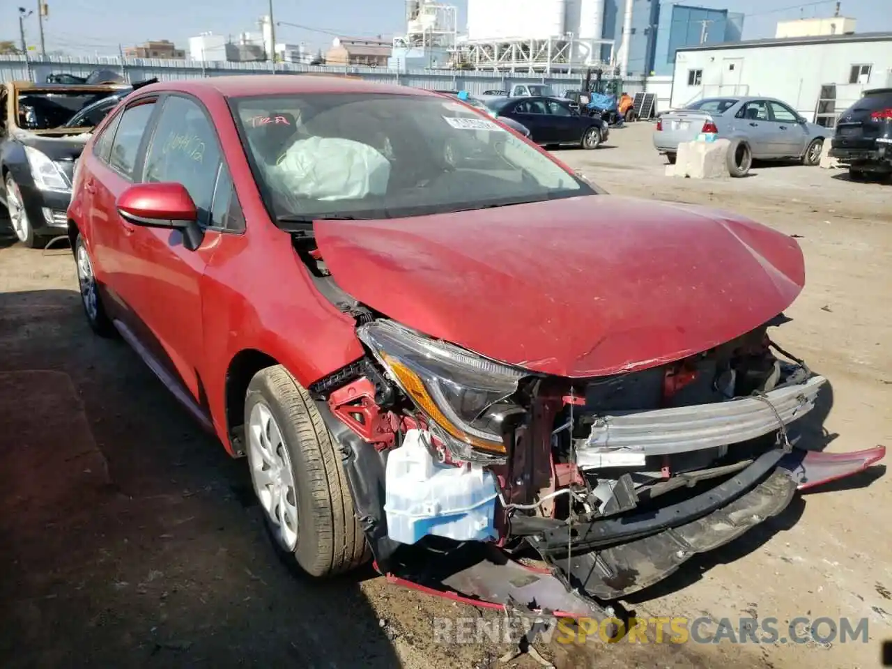 4 Photograph of a damaged car 5YFEPMAE3MP234700 TOYOTA COROLLA 2021